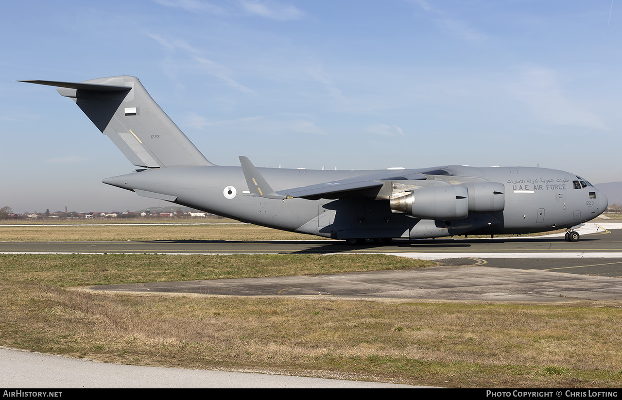 Aircraft Photo of 1223 / 100401 | Boeing C-17A Globemaster III | United Arab Emirates - Air Force | AirHistory.net #560299