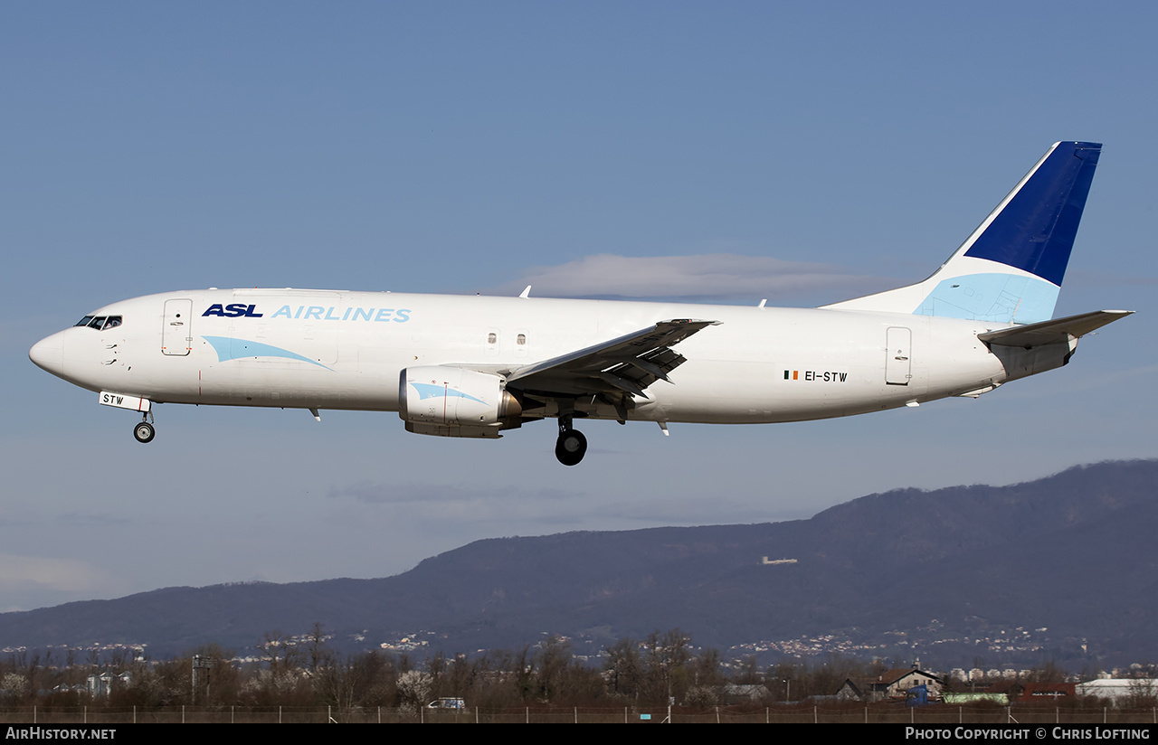 Aircraft Photo of EI-STW | Boeing 737-4M0(SF) | ASL Airlines | AirHistory.net #560327