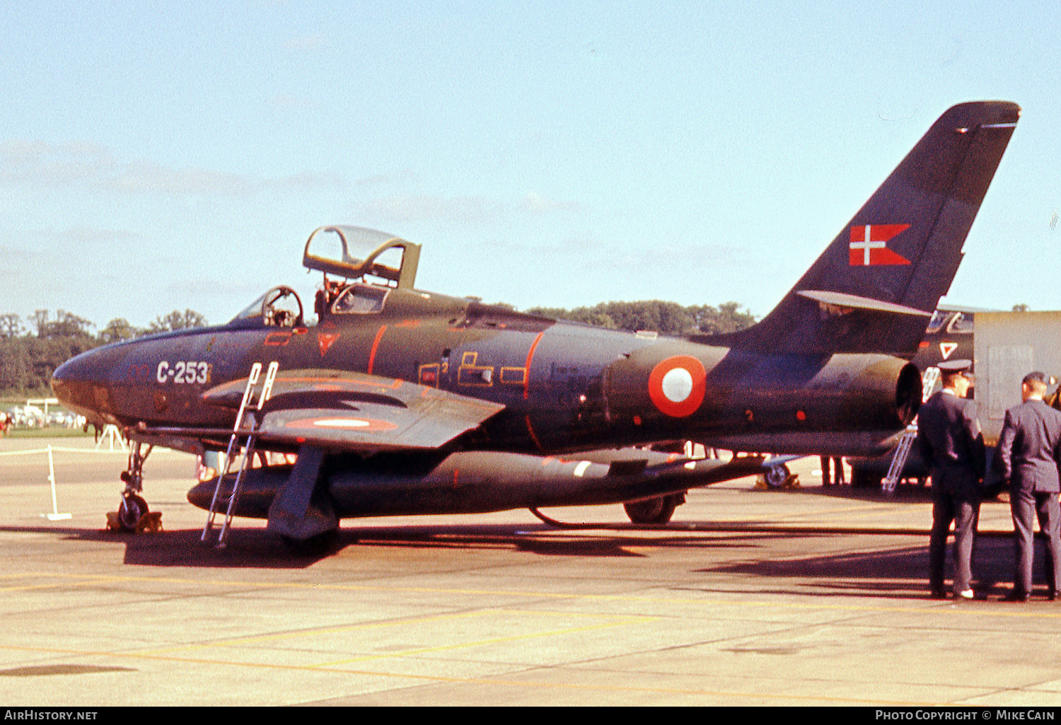 Aircraft Photo of C-253 | Republic RF-84F Thunderflash | Denmark - Air Force | AirHistory.net #560339
