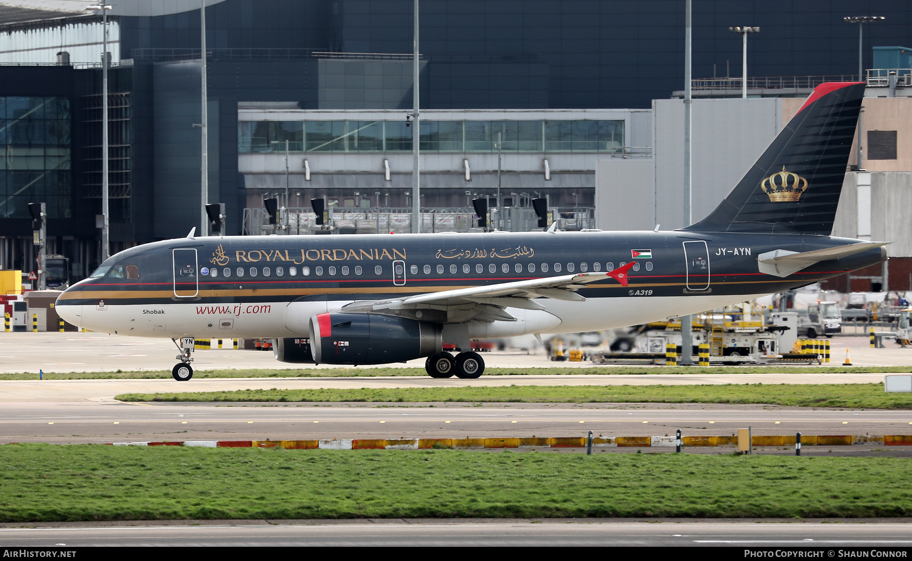 Aircraft Photo of JY-AYN | Airbus A319-132 | Royal Jordanian Airlines | AirHistory.net #560341