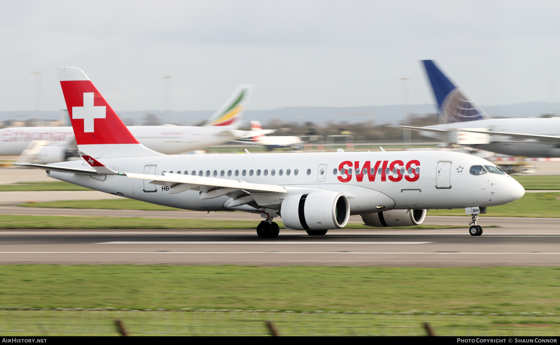 Aircraft Photo of HB-JBH | Bombardier CSeries CS100 (BD-500-1A10) | Swiss International Air Lines | AirHistory.net #560346