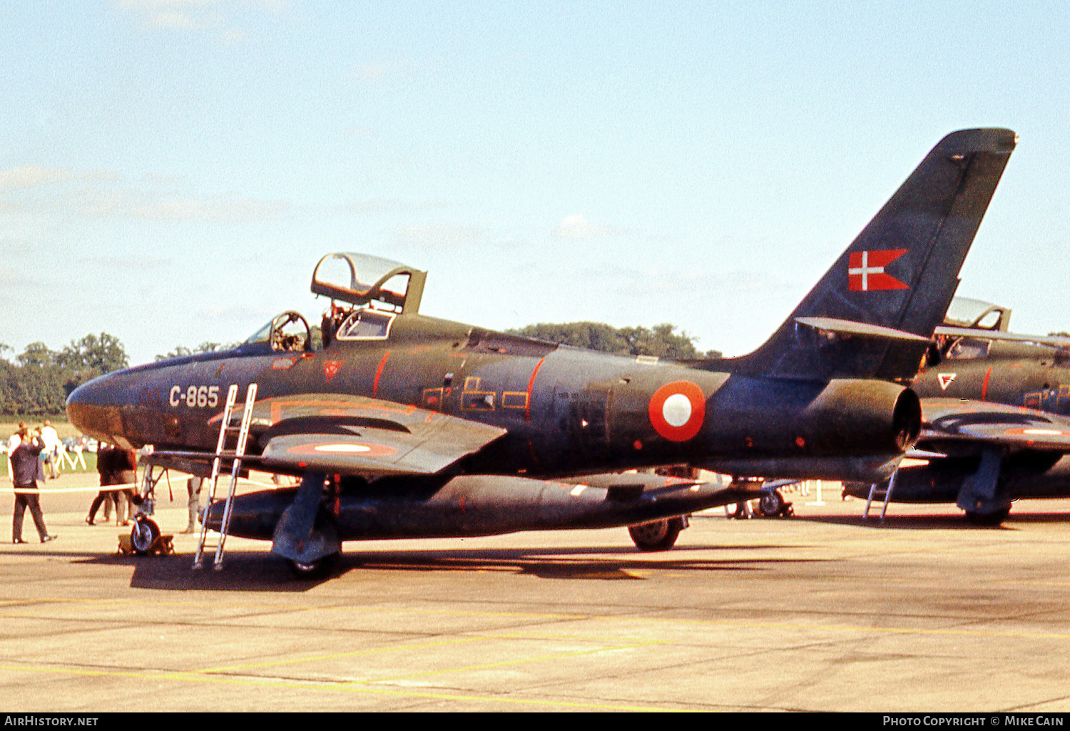 Aircraft Photo of C-865 | Republic RF-84F Thunderflash | Denmark - Air Force | AirHistory.net #560356