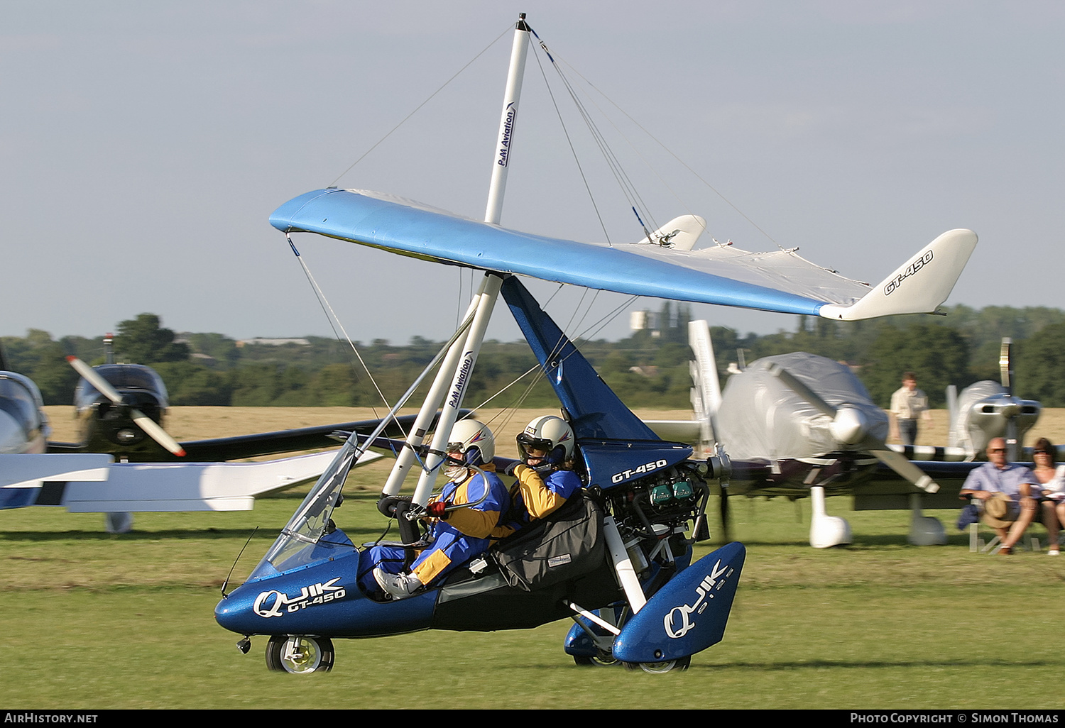 Aircraft Photo of G-CDWZ | P&M Aviation Quik GT450 | AirHistory.net #560359