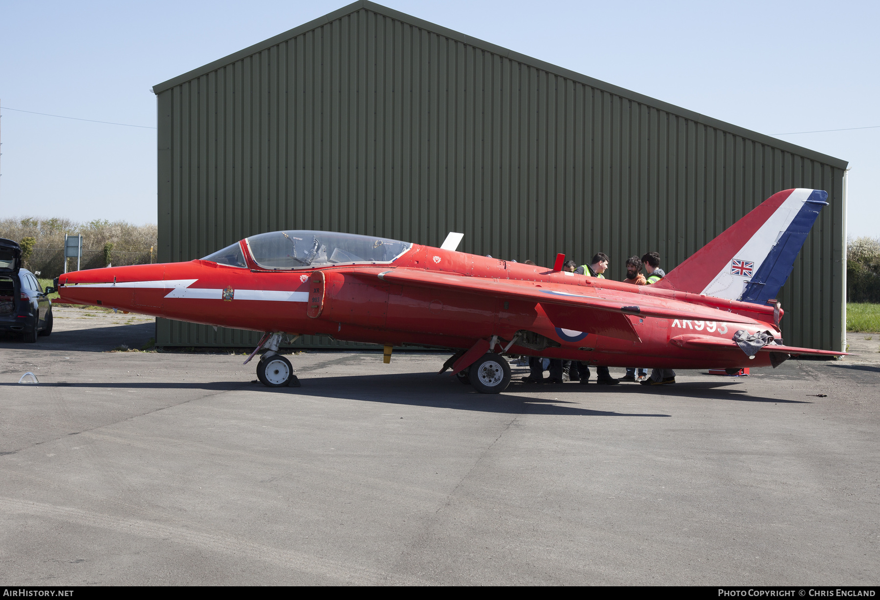 Aircraft Photo of XR993 | Folland Fo.144 Gnat T.1 | UK - Air Force | AirHistory.net #560370