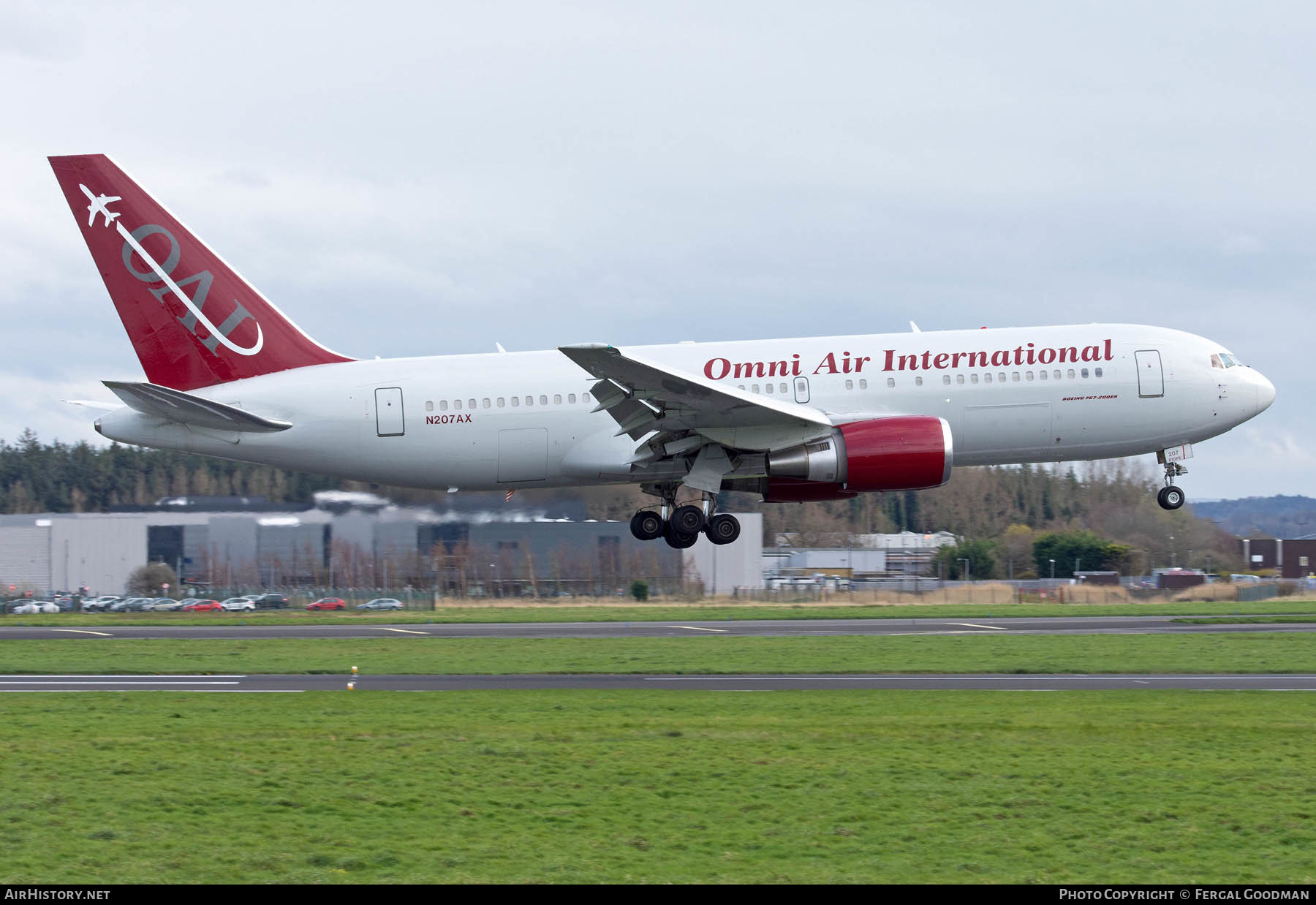 Aircraft Photo of N207AX | Boeing 767-224/ER | Omni Air International - OAI | AirHistory.net #560379