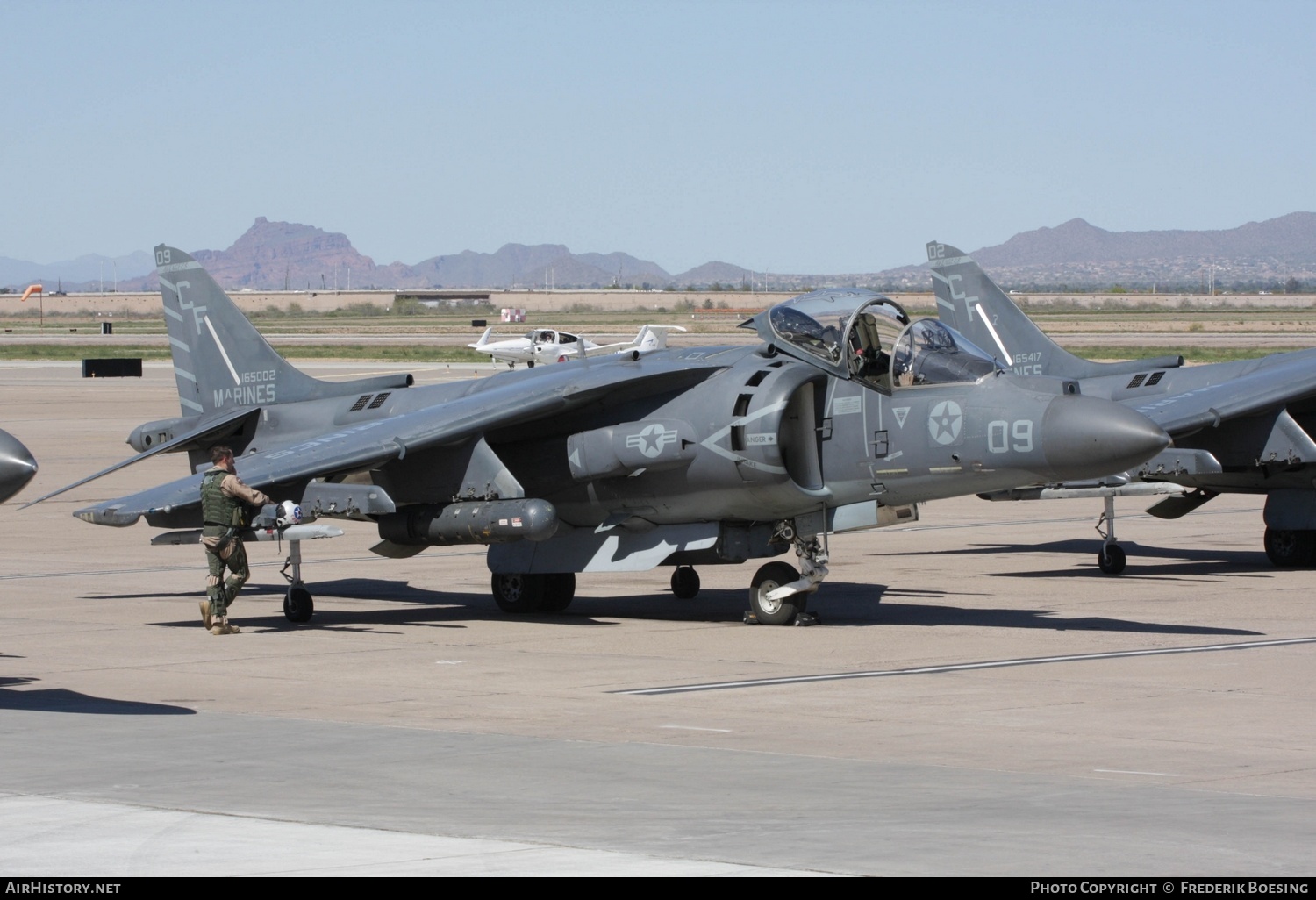 Aircraft Photo of 165002 | McDonnell Douglas AV-8B Harrier II+ | USA - Marines | AirHistory.net #560387