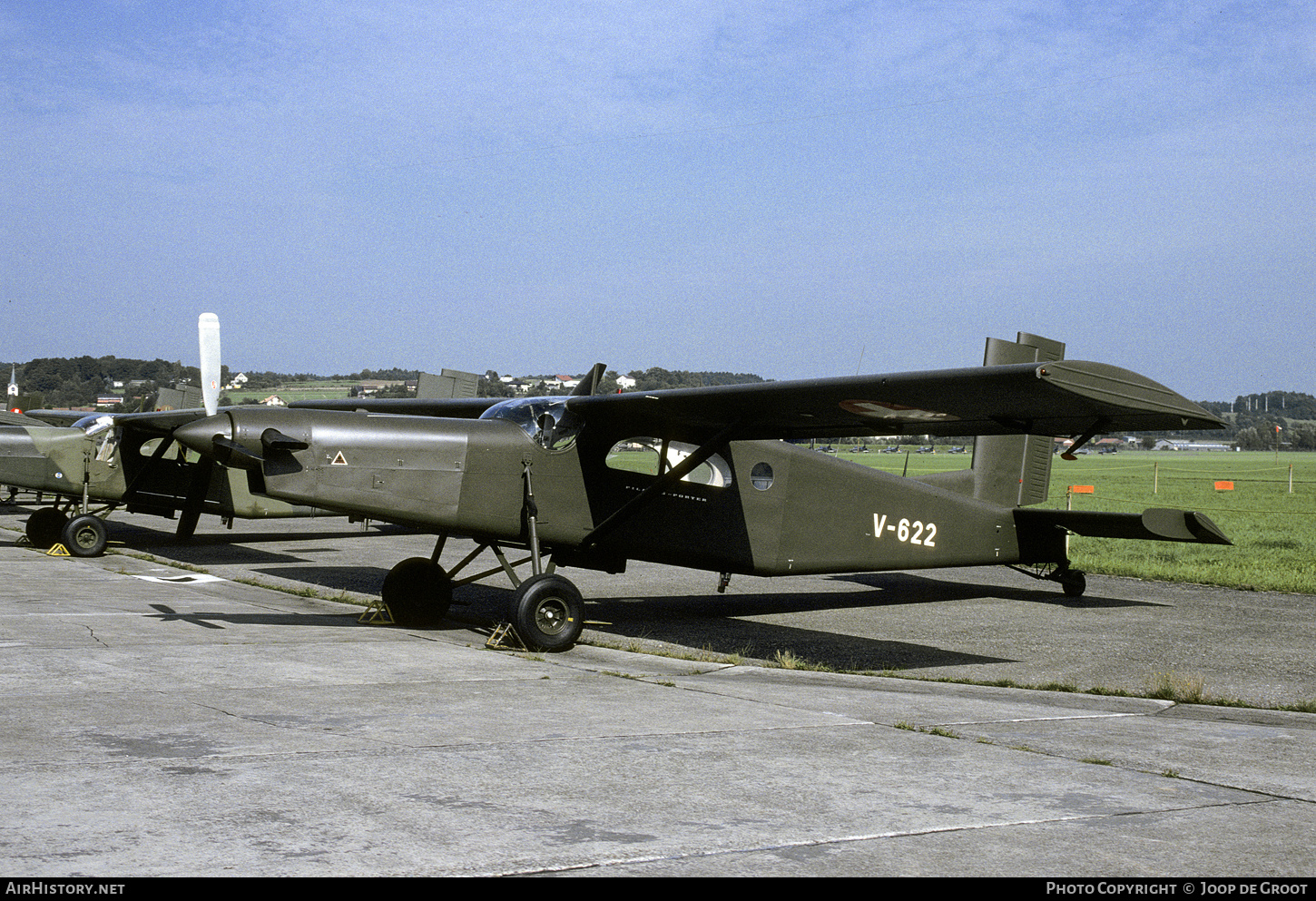 Aircraft Photo of V-622 | Pilatus PC-6/B2-H2M-1 Turbo Porter | Switzerland - Air Force | AirHistory.net #560392