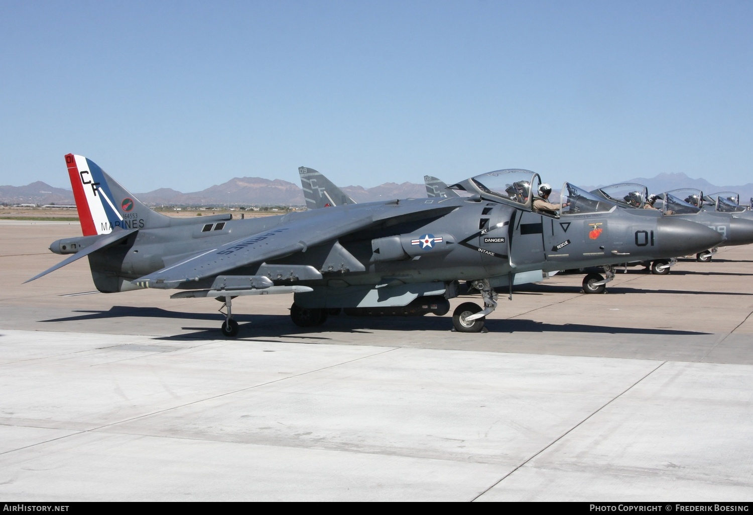 Aircraft Photo of 164553 | Boeing AV-8B Harrier II+ | USA - Marines | AirHistory.net #560394