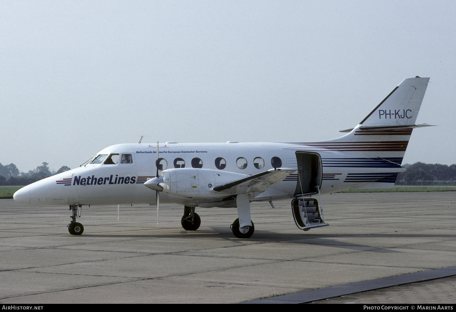 Aircraft Photo of PH-KJC | British Aerospace BAe-3108 Jetstream 31 | Netherlines | AirHistory.net #560396