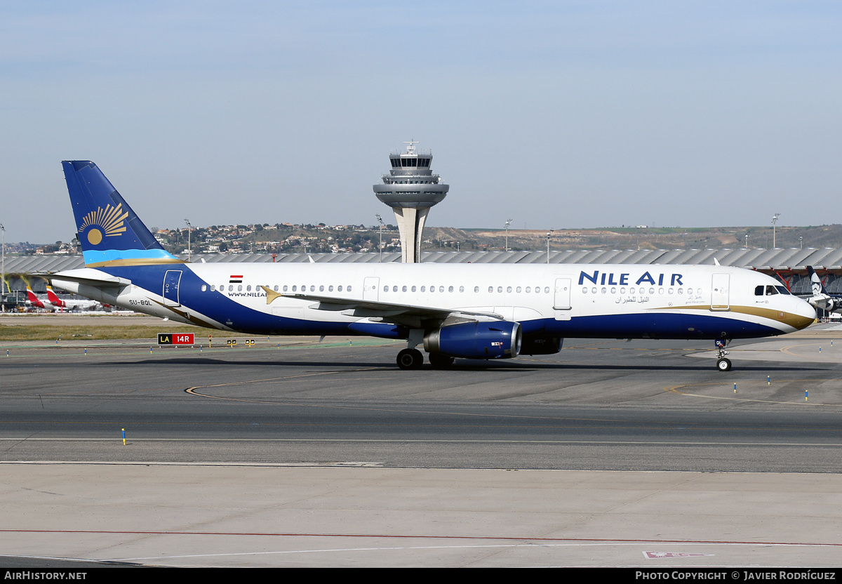 Aircraft Photo of SU-BQL | Airbus A321-231 | Nile Air | AirHistory.net #560418