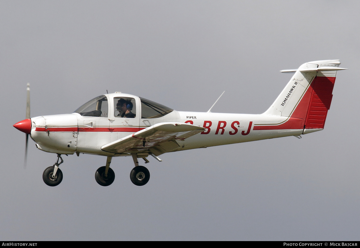 Aircraft Photo of G-BRSJ | Piper PA-38-112 Tomahawk II | AirHistory.net #560425