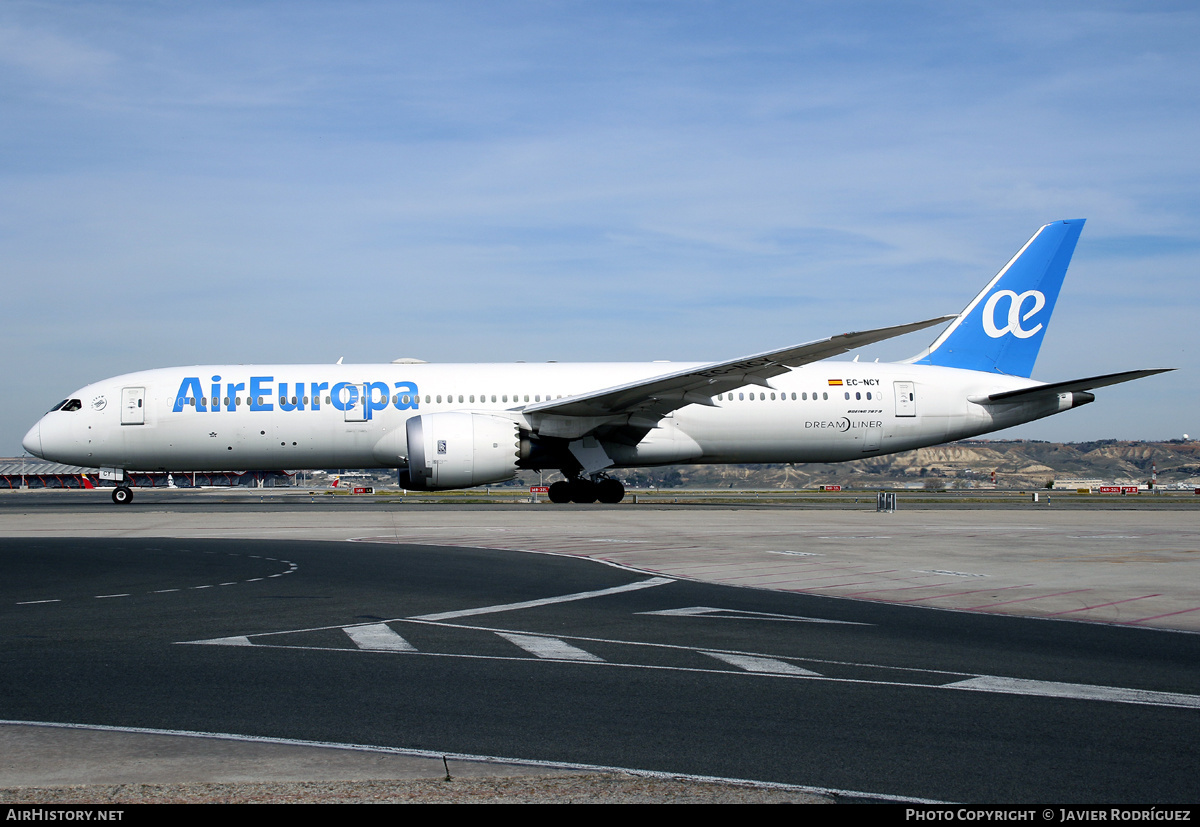Aircraft Photo of EC-NCY | Boeing 787-9 Dreamliner | Air Europa | AirHistory.net #560441