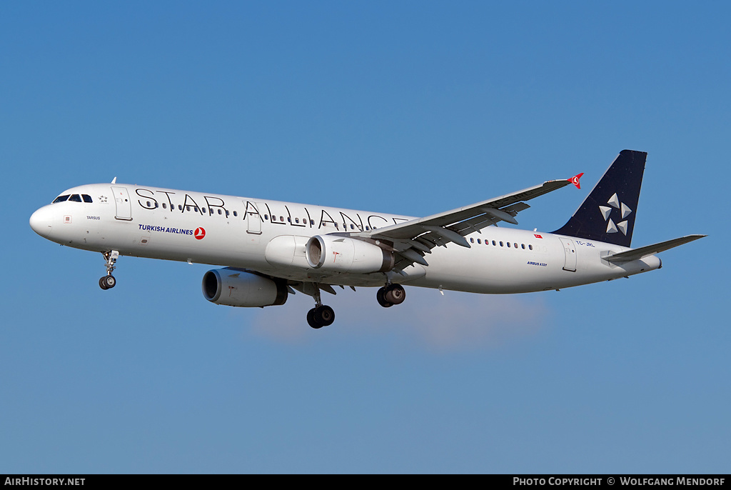 Aircraft Photo of TC-JRL | Airbus A321-231 | Turkish Airlines | AirHistory.net #560449