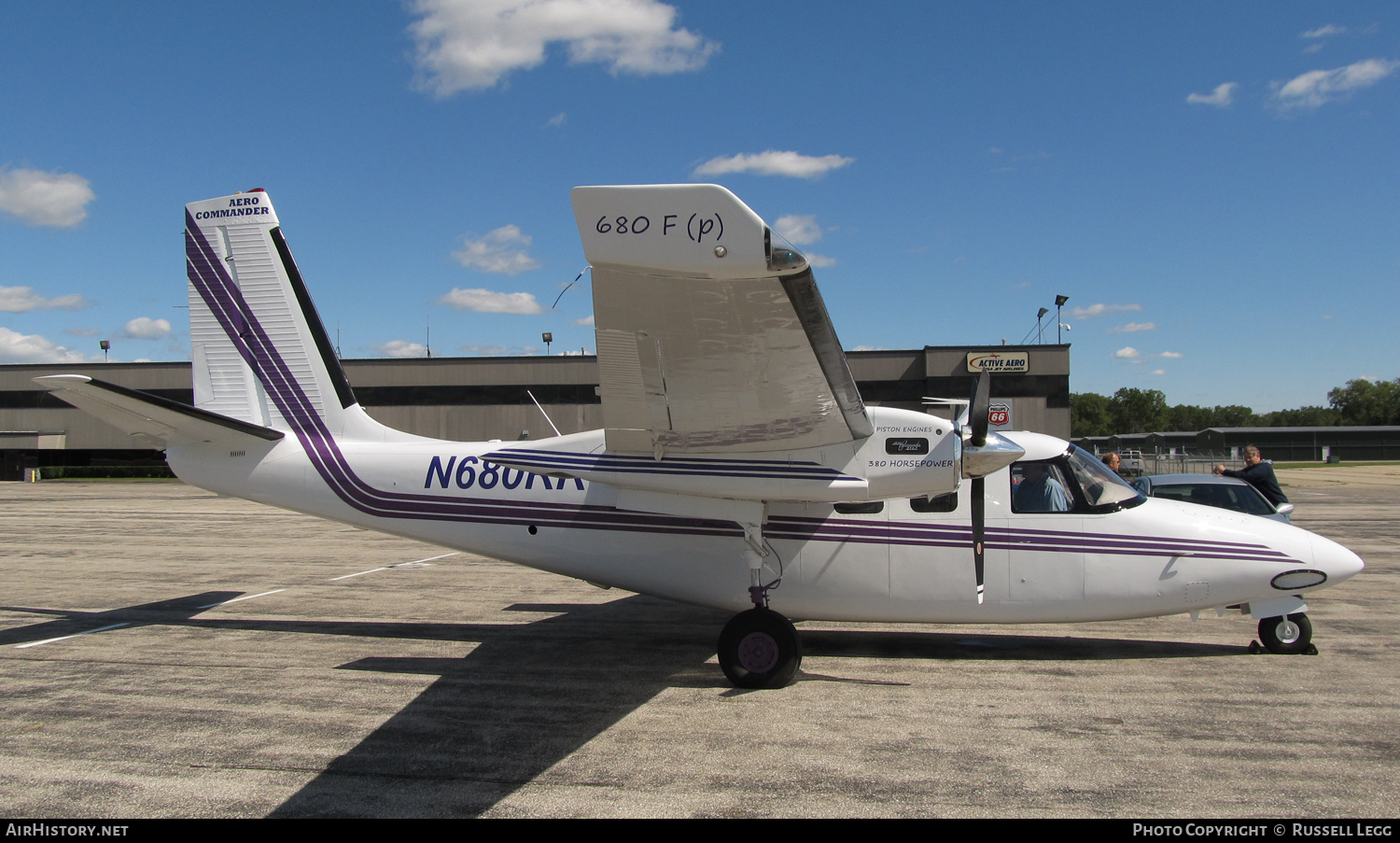 Aircraft Photo of N680RR | Aero Commander 680FP Commander | AirHistory.net #560461