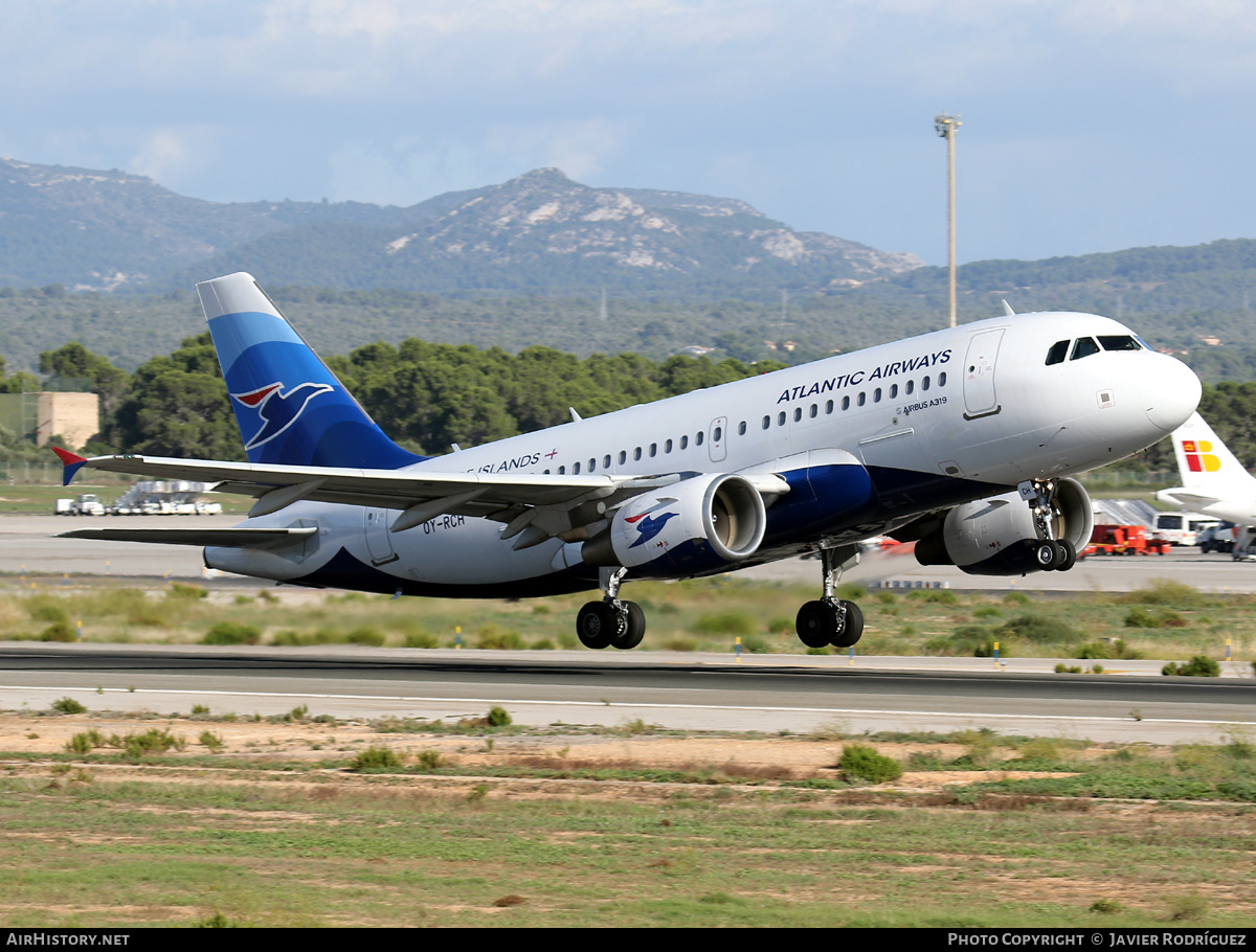 Aircraft Photo of OY-RCH | Airbus A319-112 | Atlantic Airways | AirHistory.net #560467