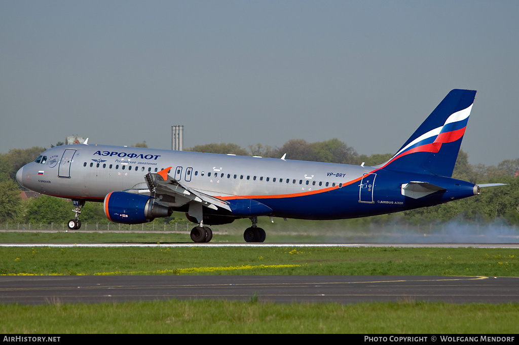 Aircraft Photo of VP-BRY | Airbus A320-214 | Aeroflot - Russian Airlines | AirHistory.net #560478