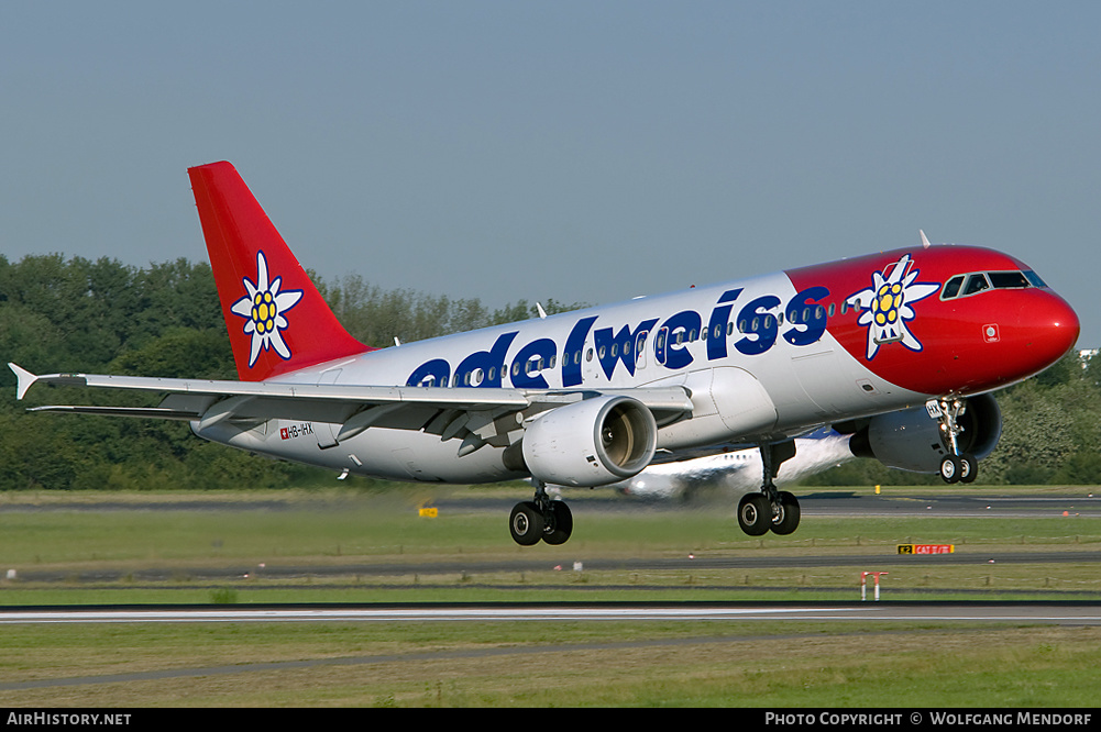 Aircraft Photo of HB-IHX | Airbus A320-214 | Edelweiss Air | AirHistory.net #560495