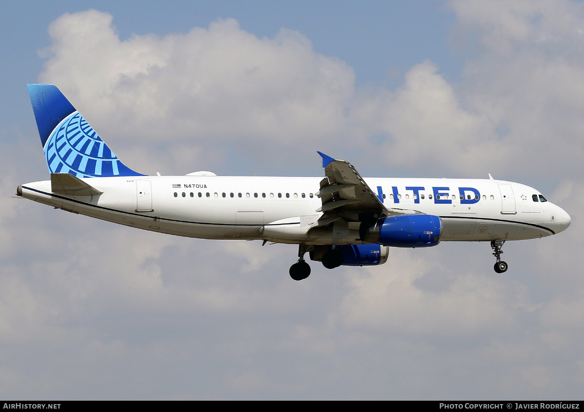 Aircraft Photo of N470UA | Airbus A320-232 | United Airlines | AirHistory.net #560499