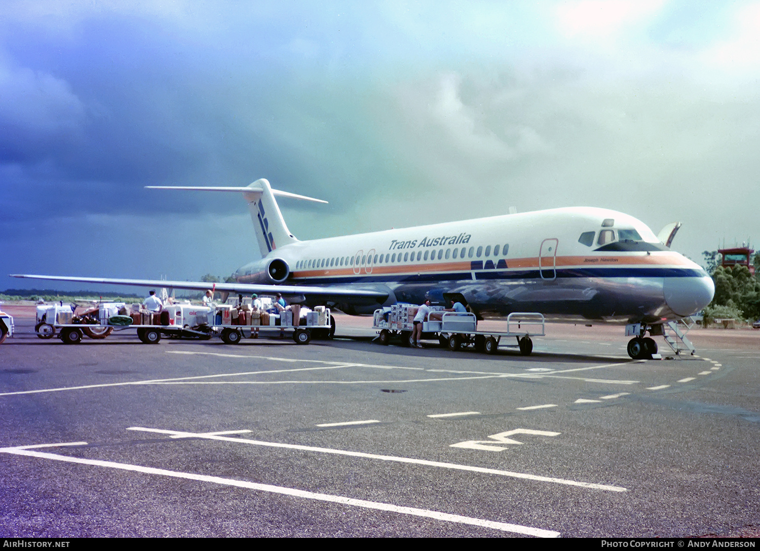 Aircraft Photo of VH-TJT | McDonnell Douglas DC-9-31 | Trans-Australia Airlines - TAA | AirHistory.net #560502