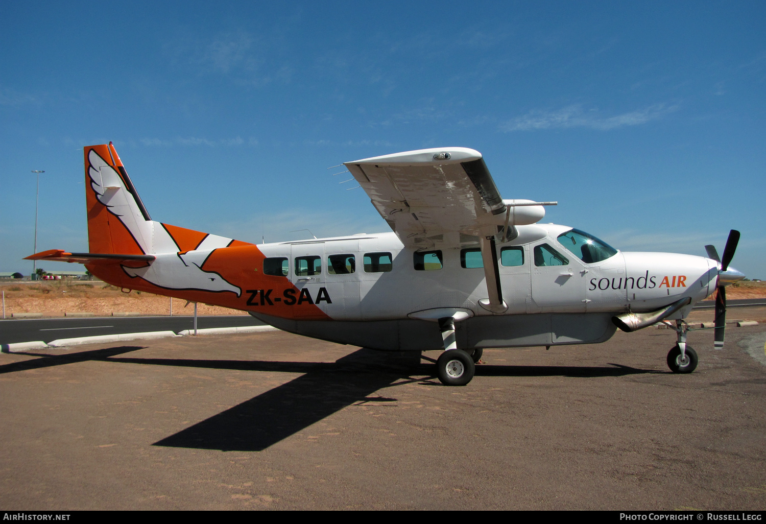 Aircraft Photo of ZK-SAA | Cessna 208B Grand Caravan | Sounds Air | AirHistory.net #560507