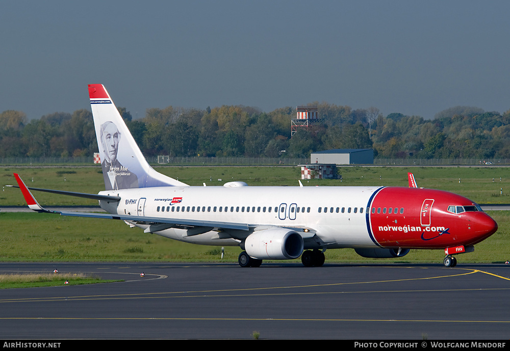 Aircraft Photo of EI-FHV | Boeing 737-8JP | Norwegian | AirHistory.net #560508