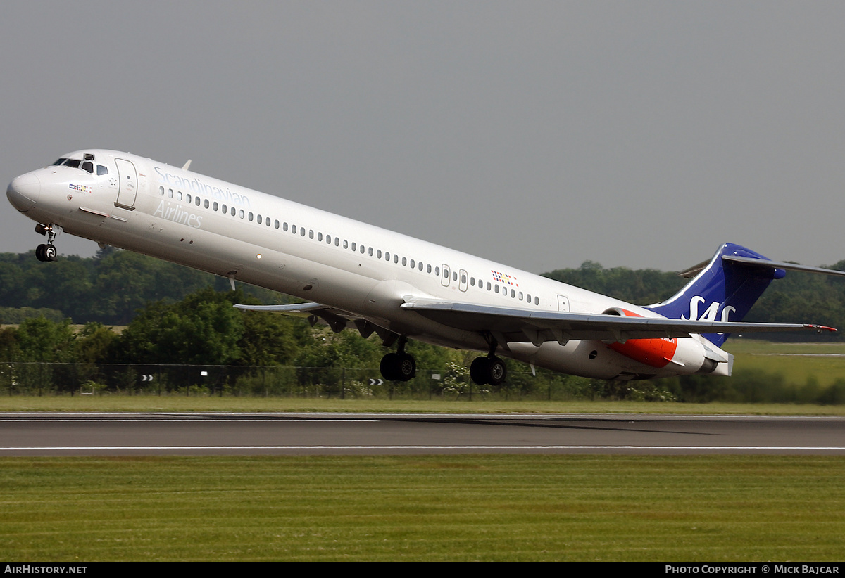 Aircraft Photo of LN-ROR | McDonnell Douglas MD-82 (DC-9-82) | Scandinavian Airlines - SAS | AirHistory.net #560523