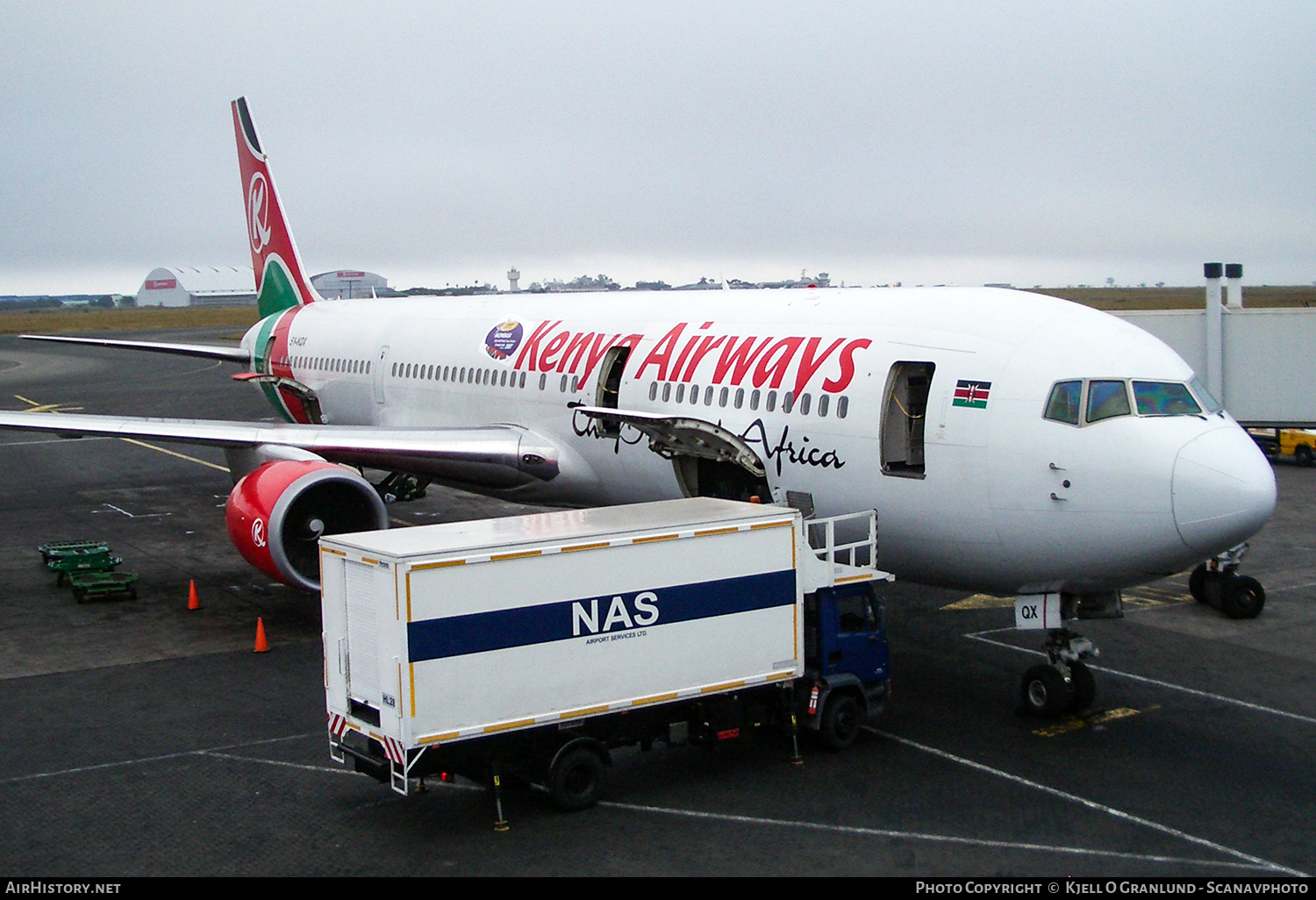 Aircraft Photo of 5Y-KQX | Boeing 767-36N/ER | Kenya Airways | AirHistory.net #560524