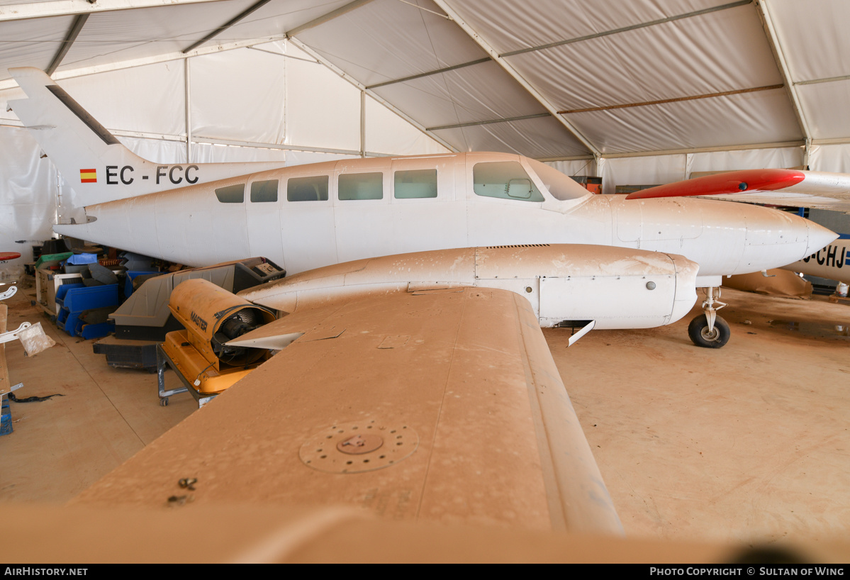 Aircraft Photo of EC-FCC | Cessna 402B Utililiner | AirHistory.net #560528