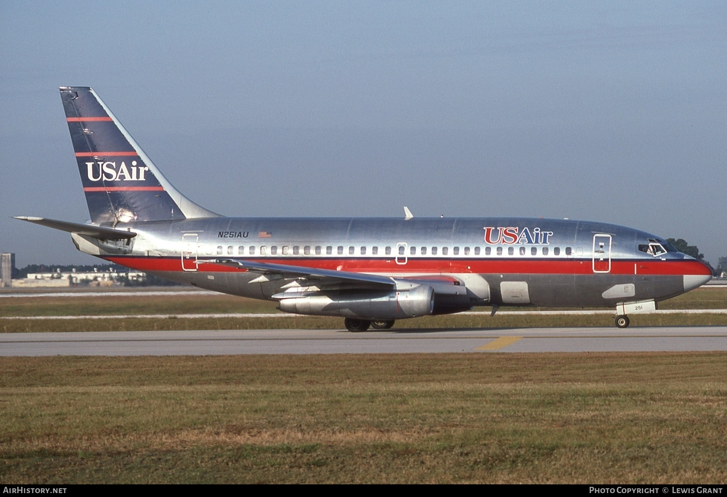 Aircraft Photo of N251AU | Boeing 737-201/Adv | USAir | AirHistory.net #560538