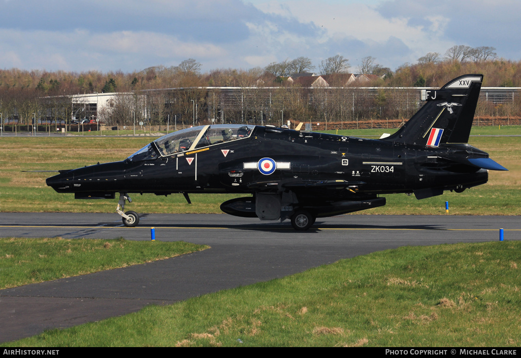 Aircraft Photo of ZK034 | BAE Systems Hawk T.2 | UK - Air Force | AirHistory.net #560542