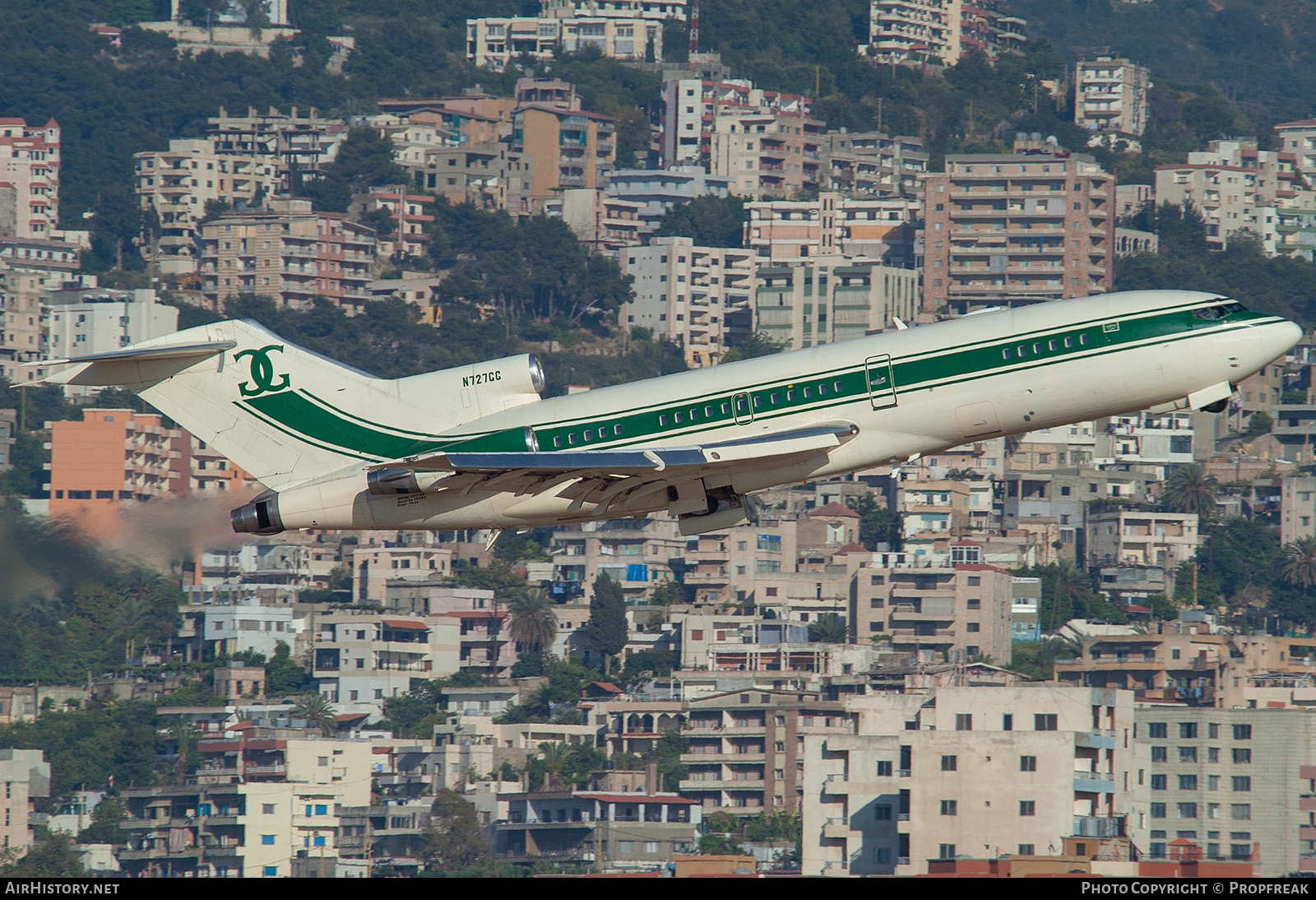 Aircraft Photo of N727GG | Boeing 727-95 | AirHistory.net #560550