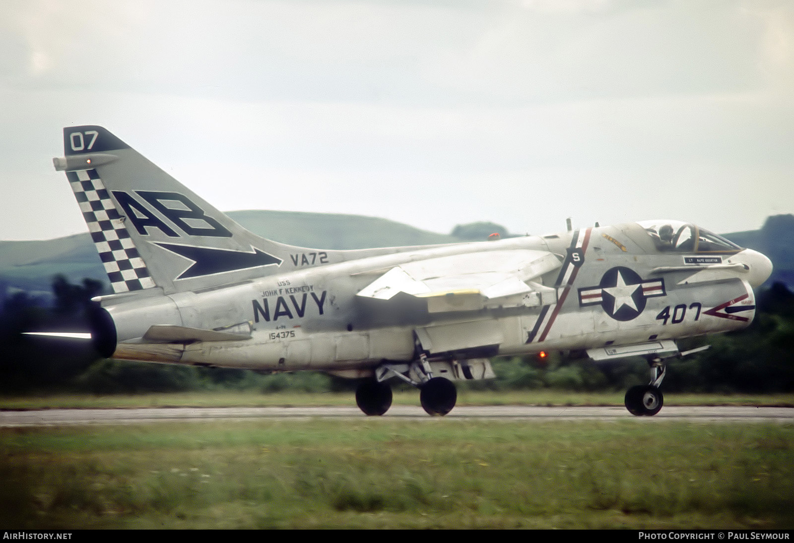 Aircraft Photo of 154375 | LTV A-7B Corsair II | USA - Navy | AirHistory.net #560551