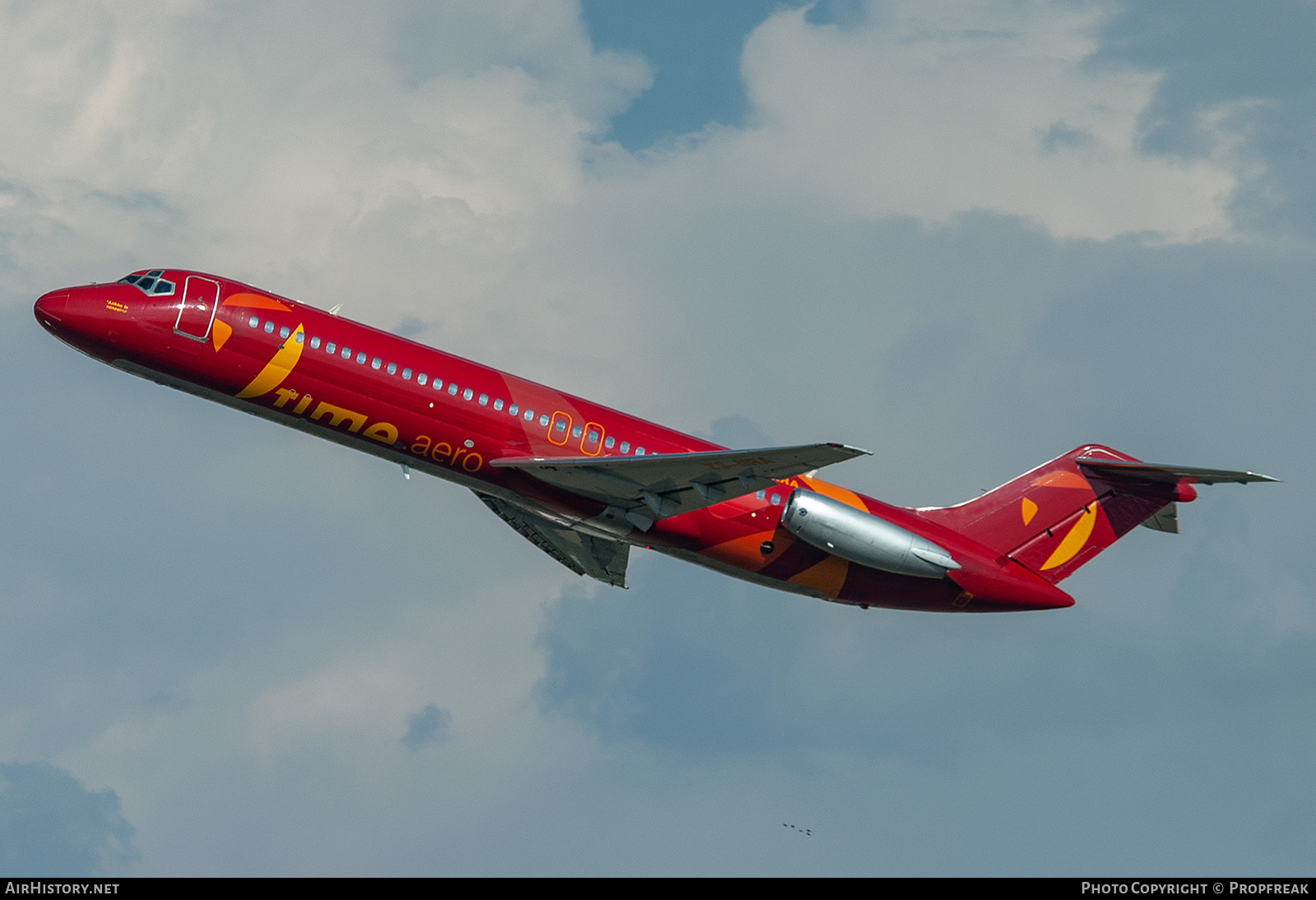 Aircraft Photo of ZS-NRA | McDonnell Douglas DC-9-32 | 1Time | AirHistory.net #560555