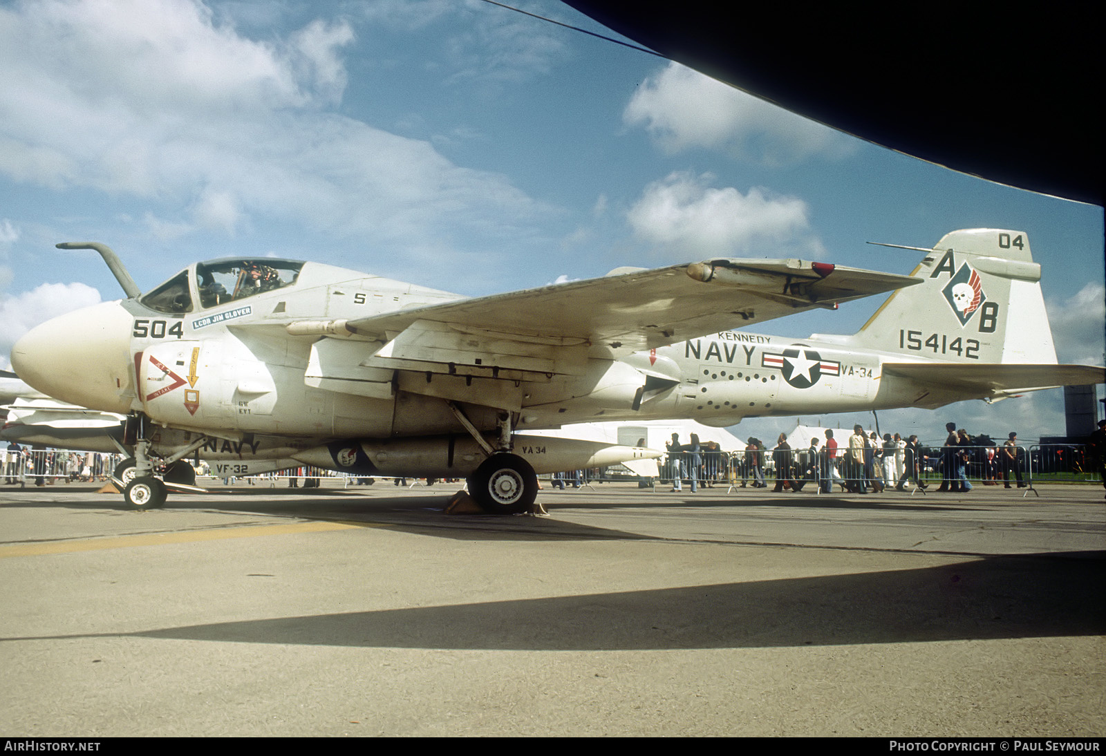 Aircraft Photo of 154142 | Grumman A-6E Intruder (G-128) | USA - Navy | AirHistory.net #560556