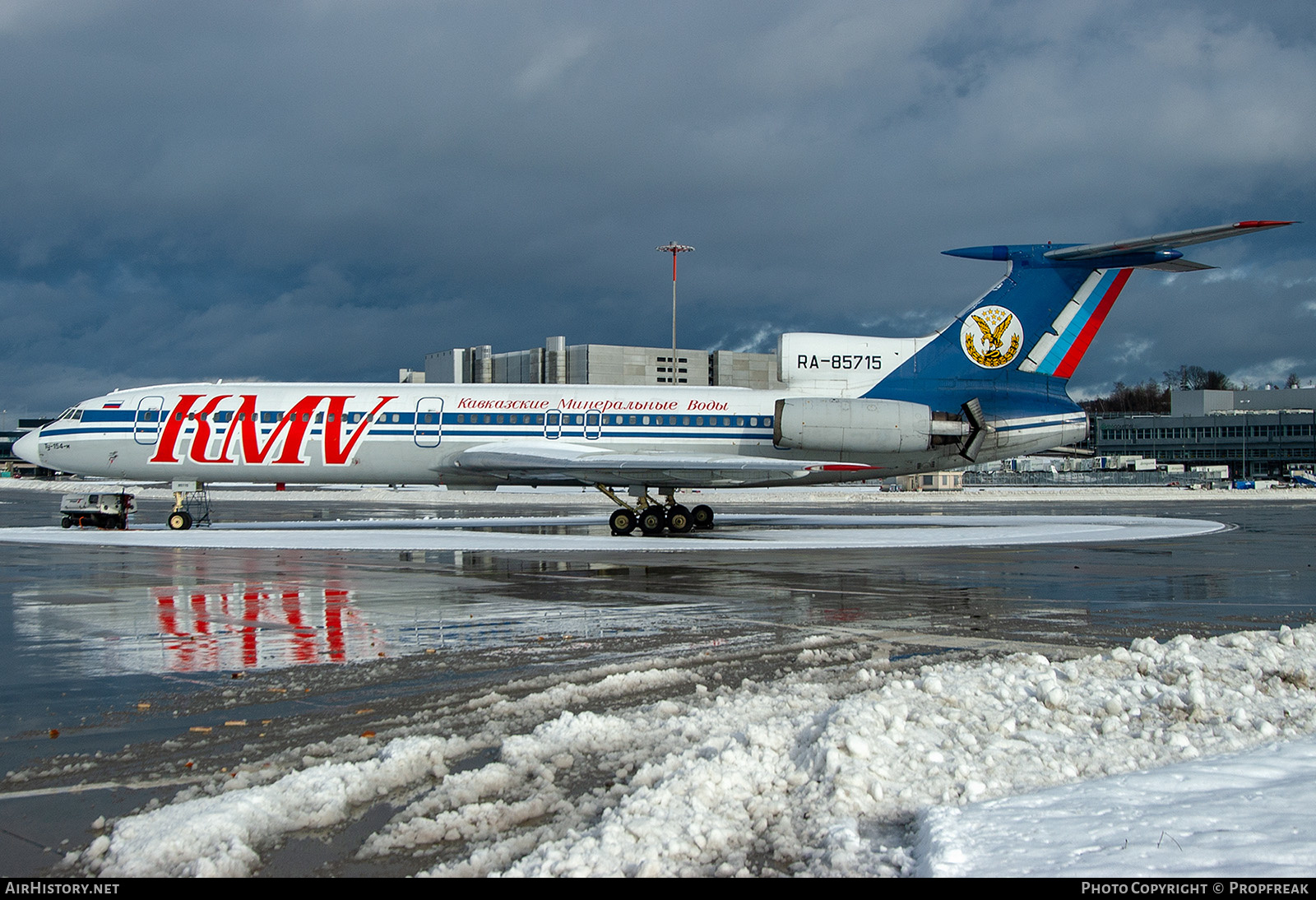 Aircraft Photo of RA-85715 | Tupolev Tu-154M | KMV - Kavkazskie Mineralnye Vody | AirHistory.net #560563