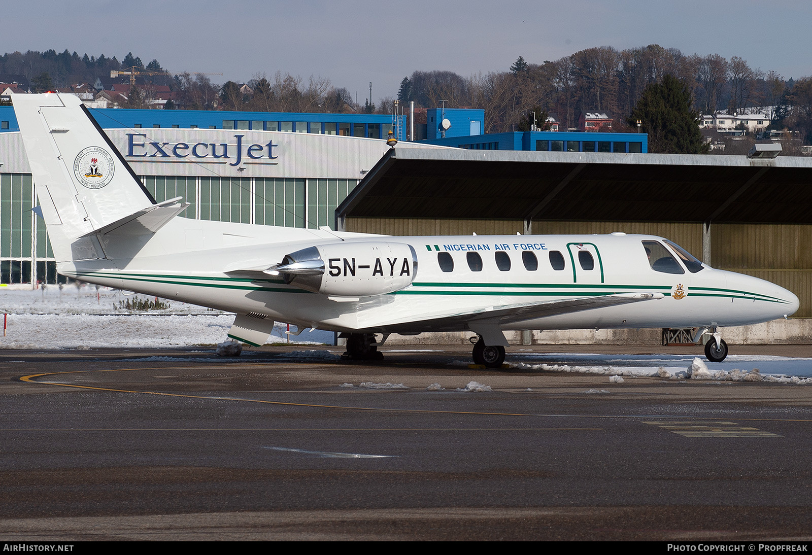 Aircraft Photo of 5N-AYA | Cessna 550 Citation II | Nigeria - Air Force | AirHistory.net #560567