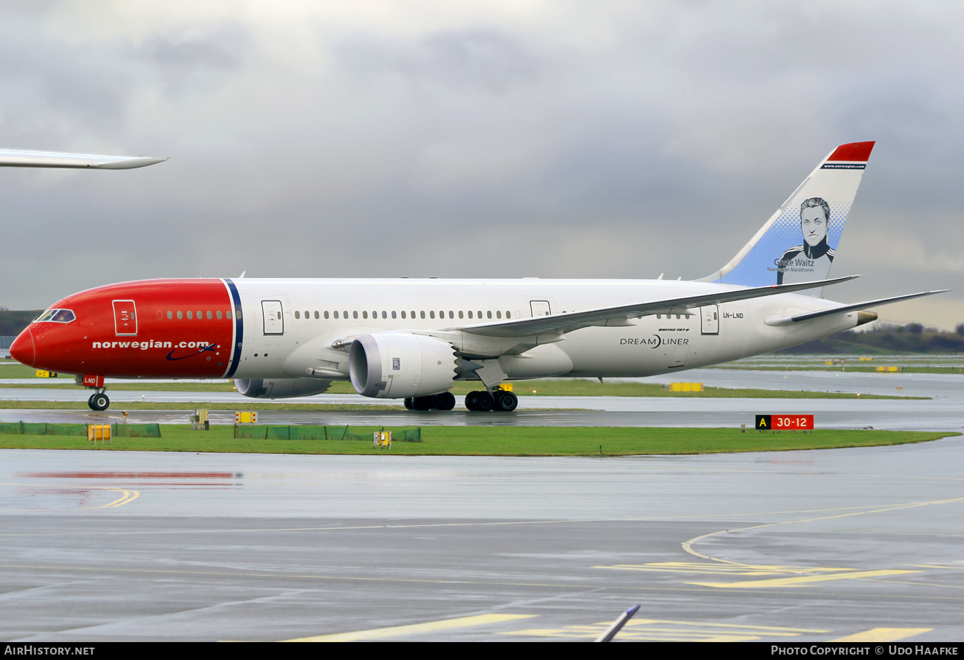 Aircraft Photo of LN-LND | Boeing 787-8 Dreamliner | Norwegian | AirHistory.net #560585