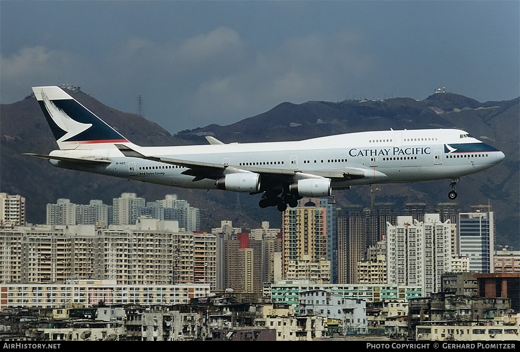 Aircraft Photo of B-HOT | Boeing 747-467 | Cathay Pacific Airways | AirHistory.net #560601