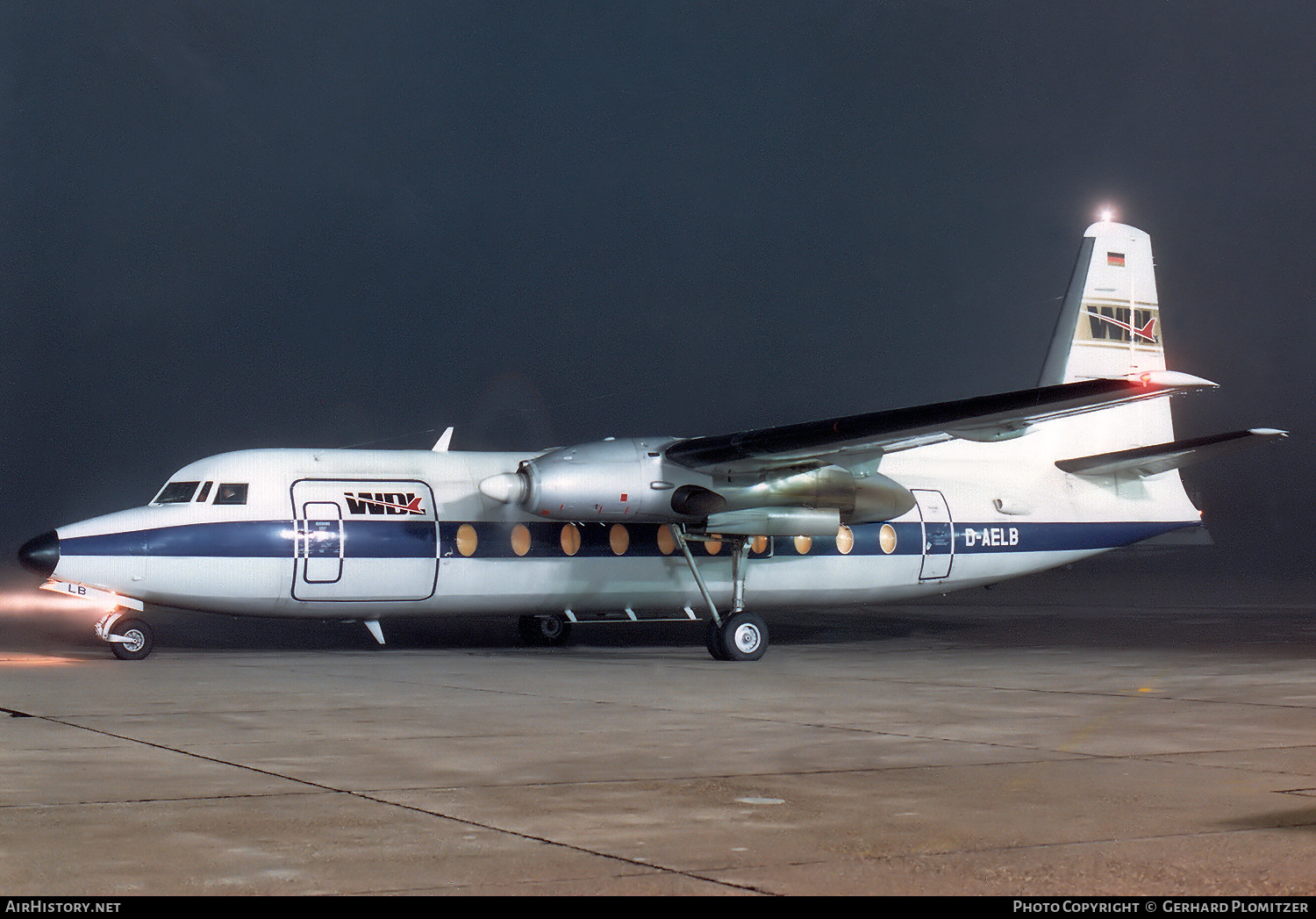 Aircraft Photo of D-AELB | Fokker F27-600 Friendship | WDL Aviation | AirHistory.net #560605