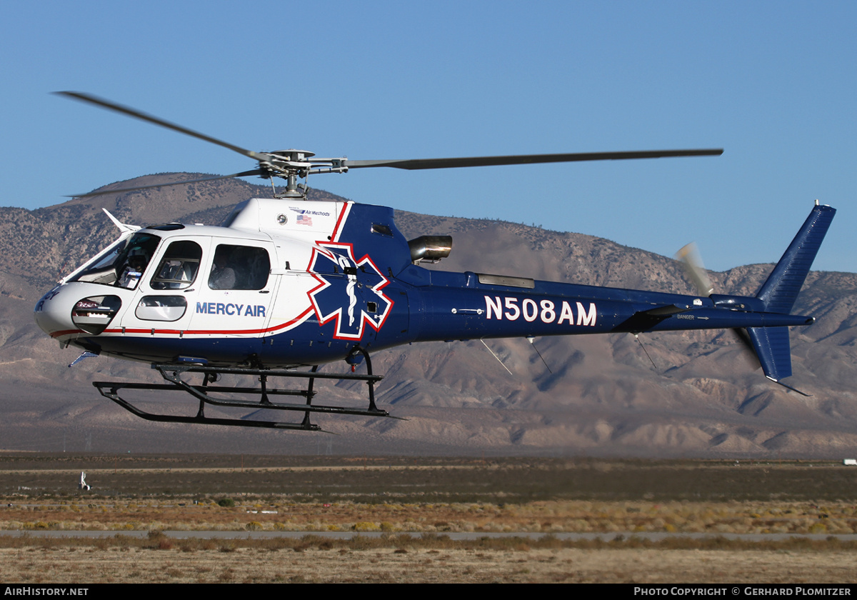 Aircraft Photo of N508AM | Eurocopter AS-350B-3 Ecureuil | Mercy Air | AirHistory.net #560618