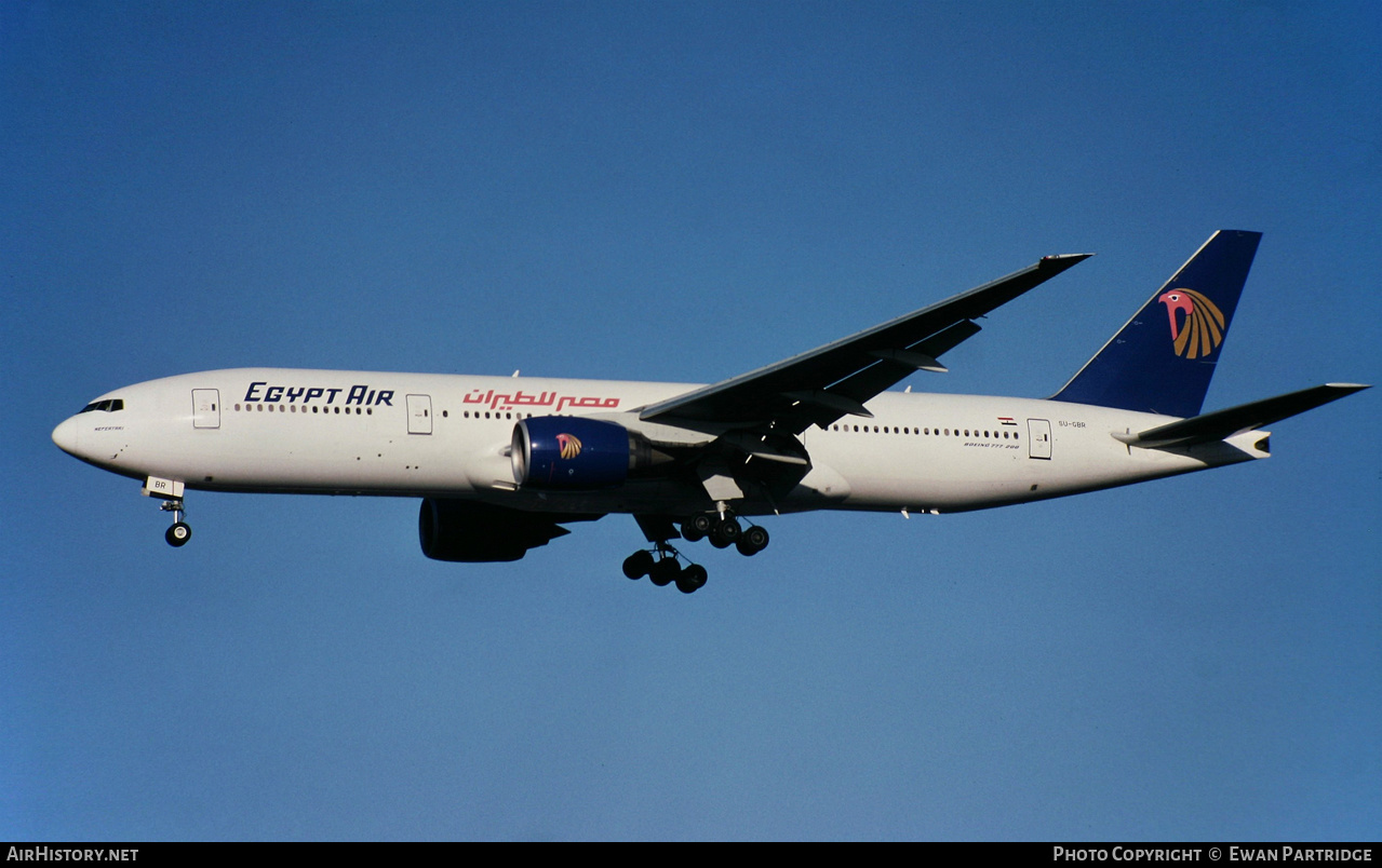 Aircraft Photo of SU-GBP | Boeing 777-266/ER | EgyptAir | AirHistory.net #560620