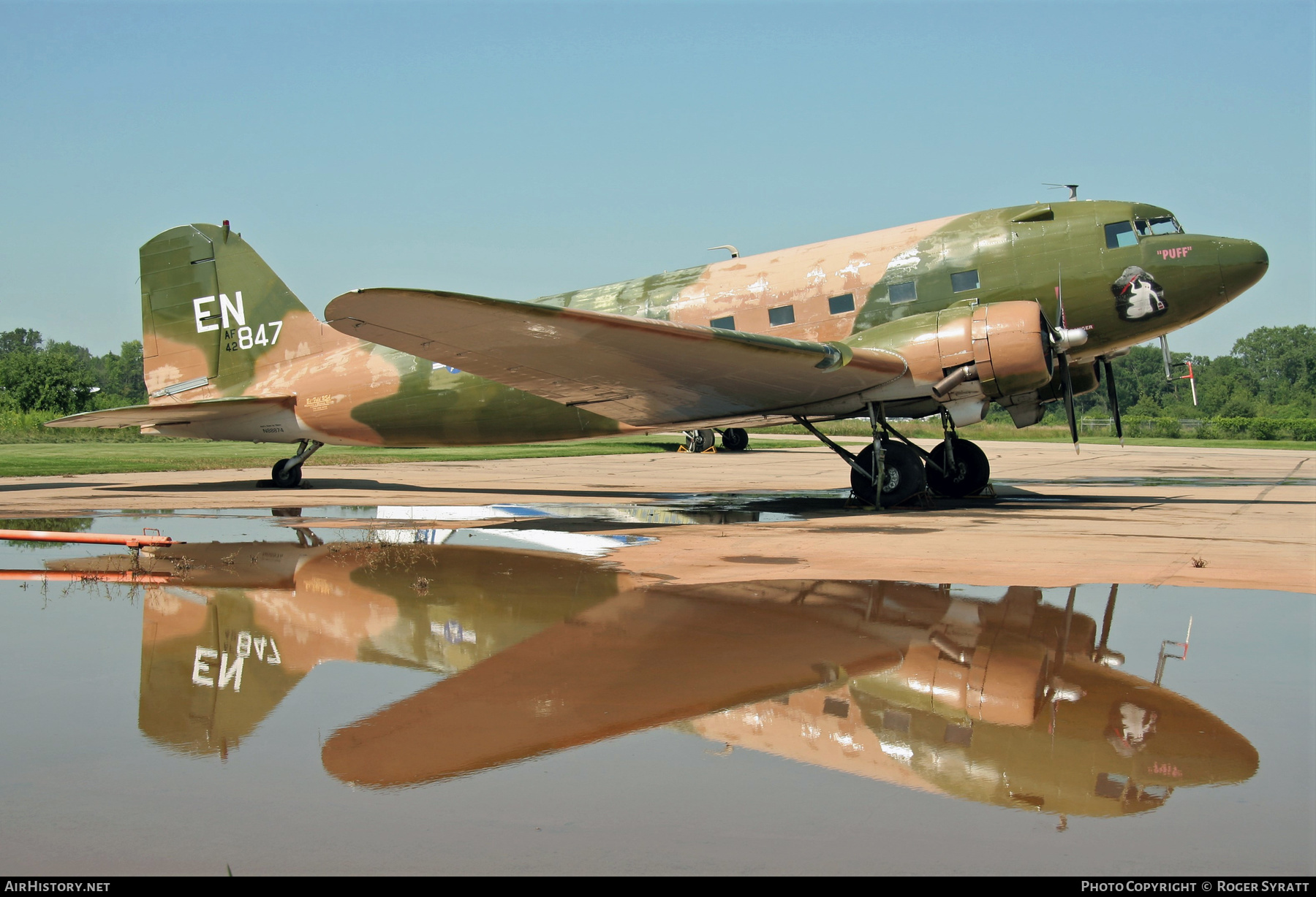 Aircraft Photo of N88874 / 42-847 | Douglas C-47A Skytrain | USA - Air Force | AirHistory.net #560631