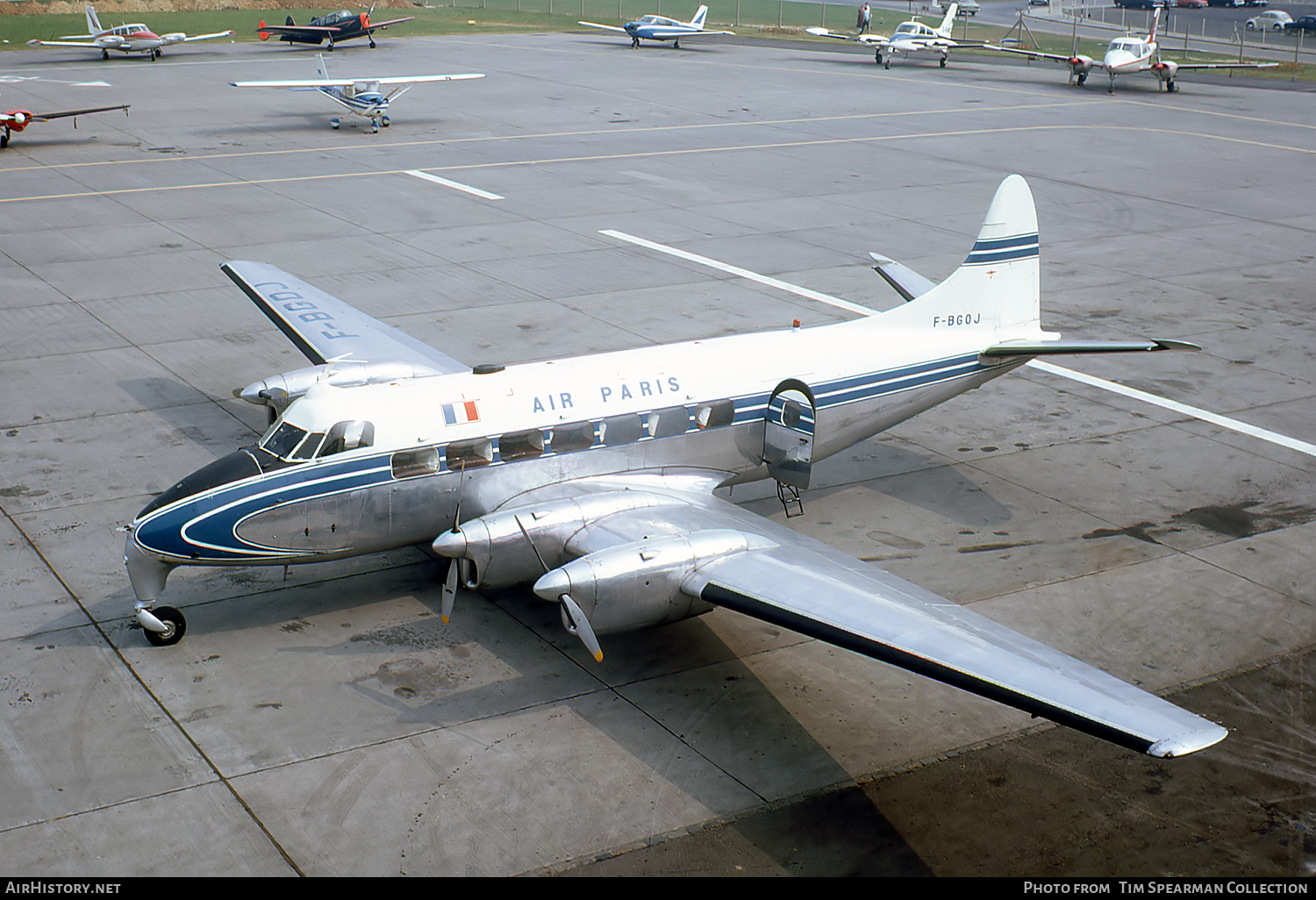 Aircraft Photo of F-BGOJ | De Havilland D.H. 114 Heron 1B | Air Paris | AirHistory.net #560641