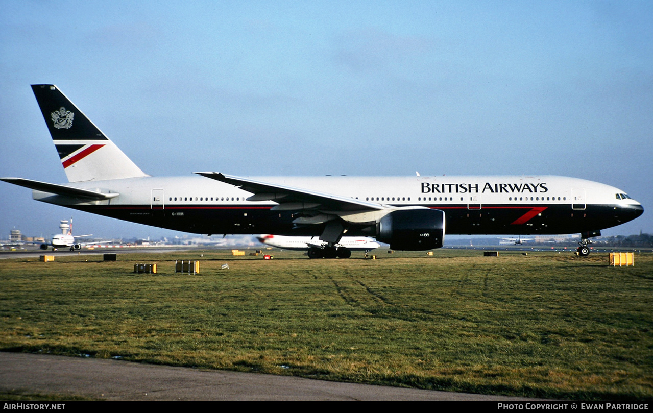 Aircraft Photo of G-VIIH | Boeing 777-236/ER | British Airways | AirHistory.net #560656