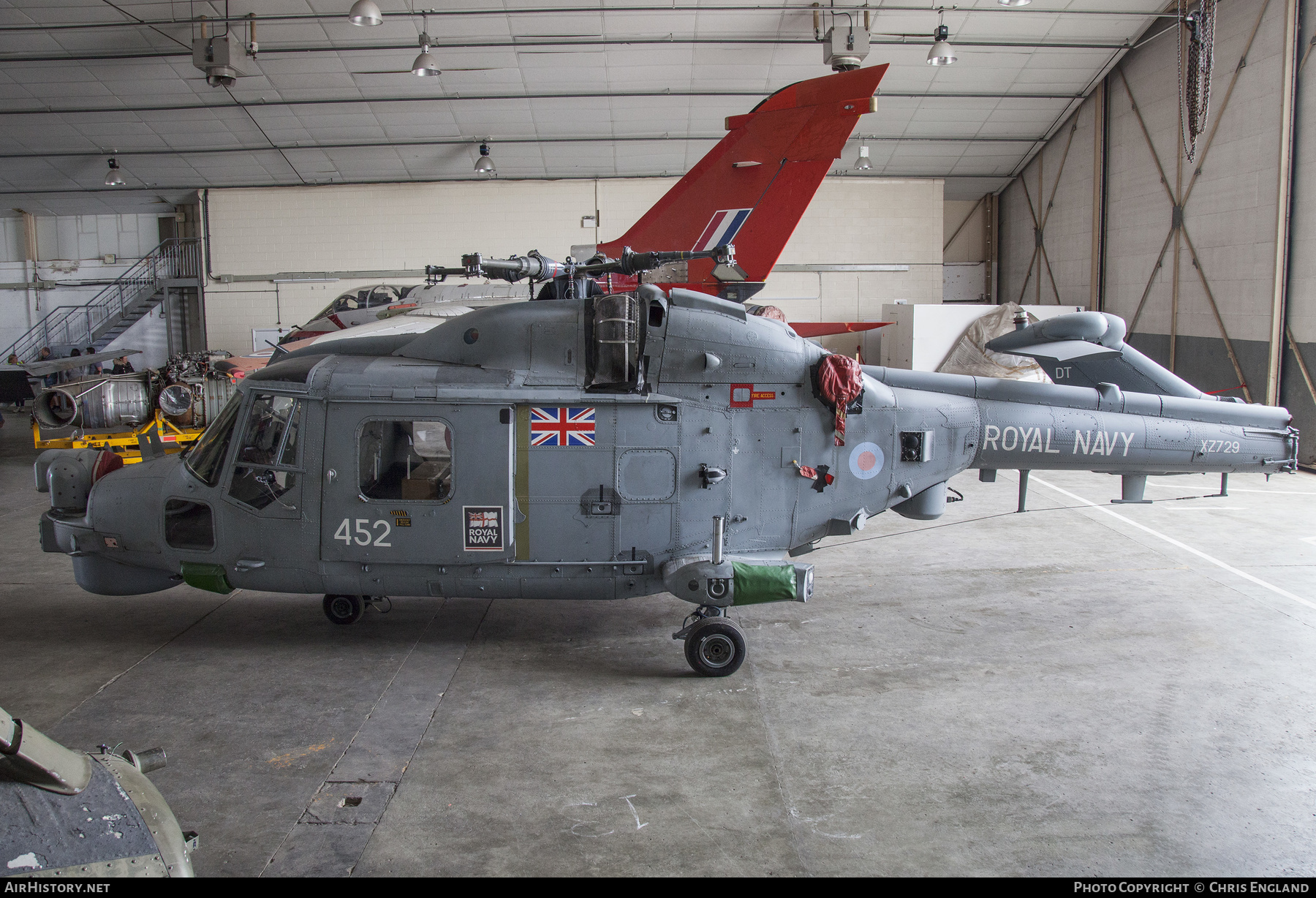 Aircraft Photo of XZ729 | Westland WG-13 Lynx HMA8DSP | UK - Navy | AirHistory.net #560669