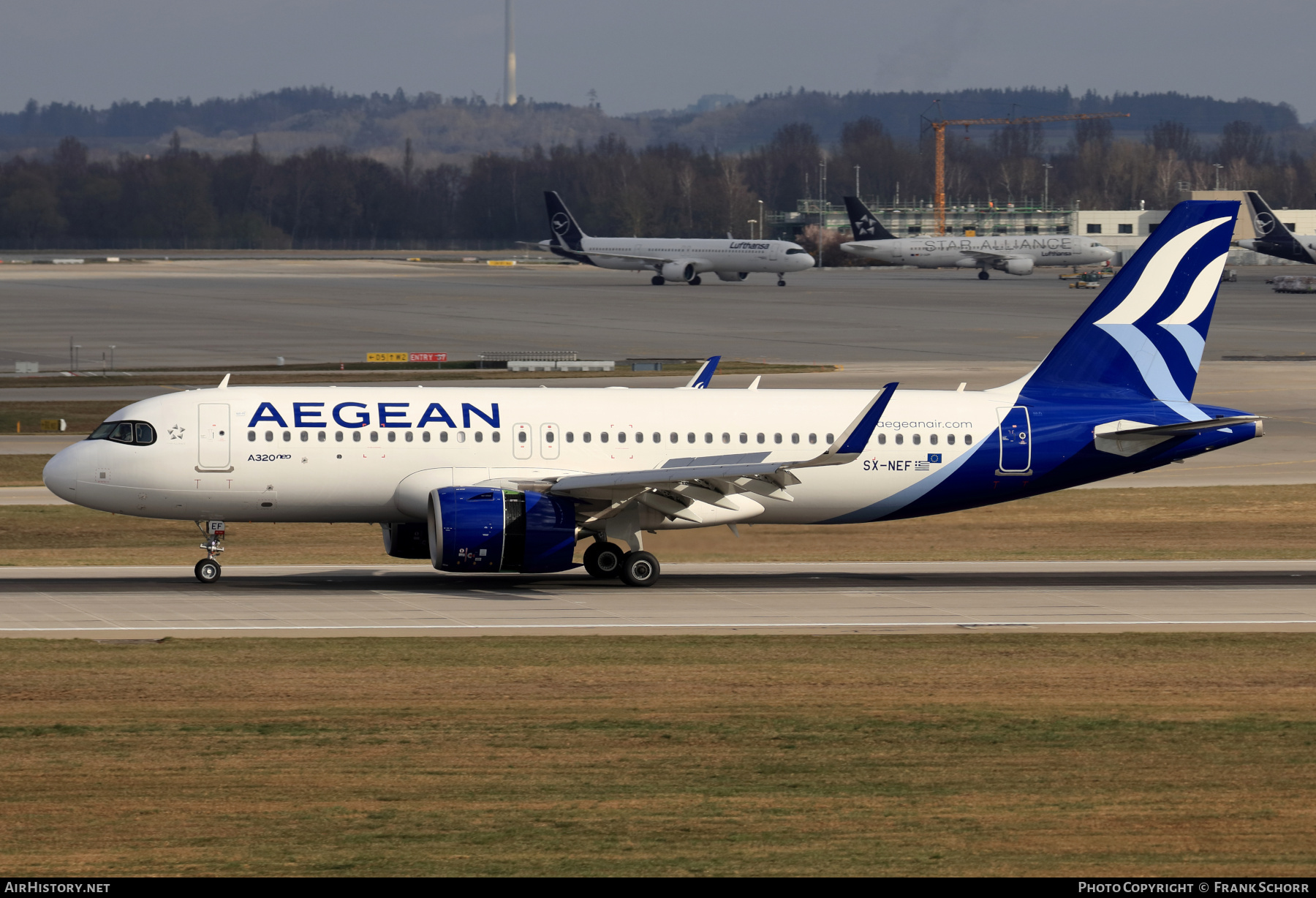 Aircraft Photo of SX-NEF | Airbus A320-271N | Aegean Airlines | AirHistory.net #560671