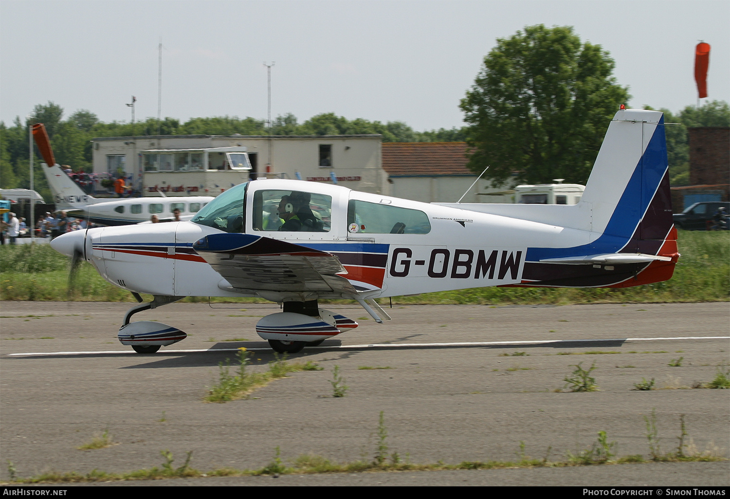 Aircraft Photo of G-OBMW | Grumman American AA-5 Traveler | AirHistory.net #560682