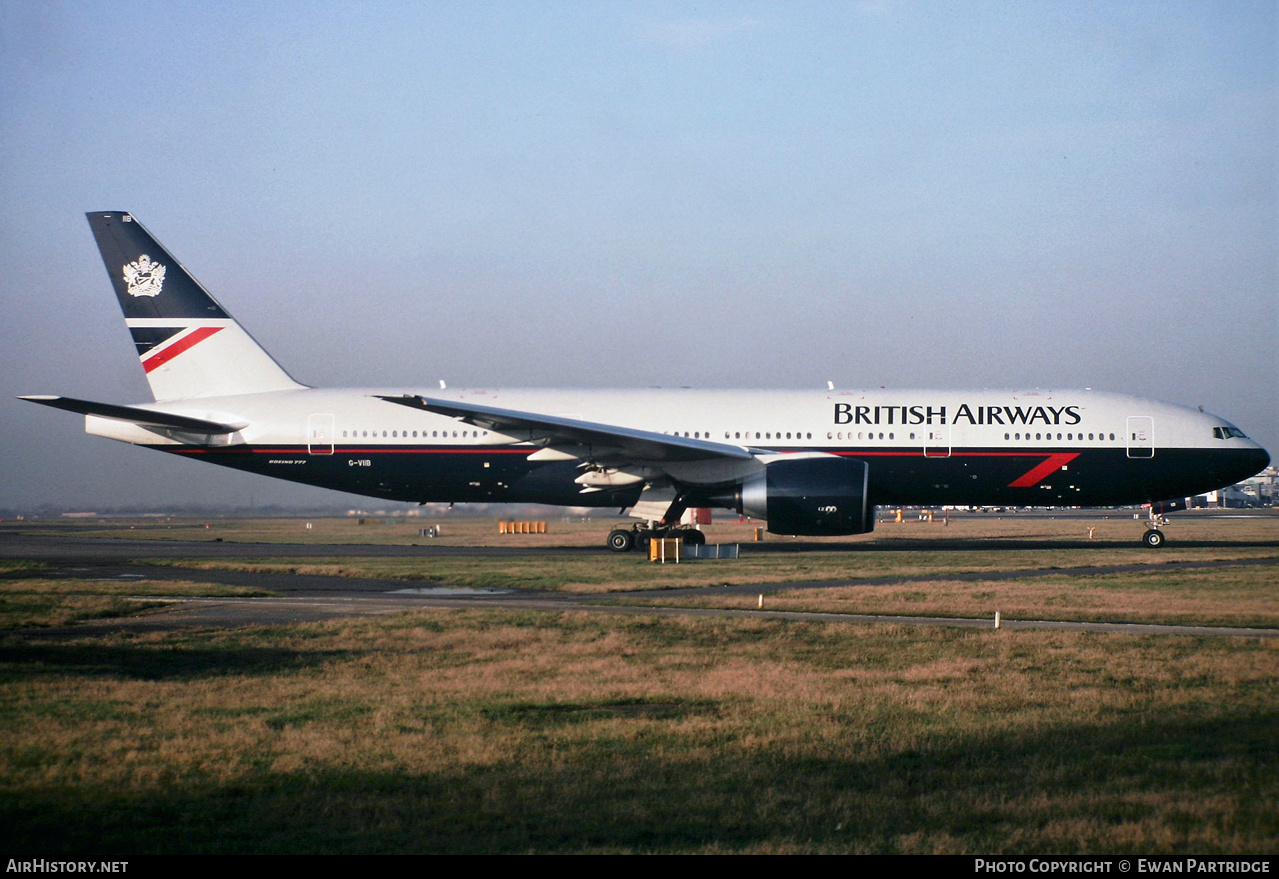 Aircraft Photo of G-VIIB | Boeing 777-236/ER | British Airways | AirHistory.net #560690