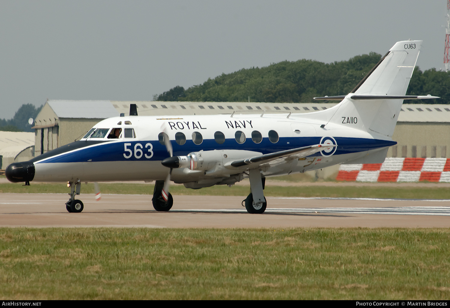 Aircraft Photo of ZA110 | Scottish Aviation HP-137 Jetstream T2 | UK - Navy | AirHistory.net #560699