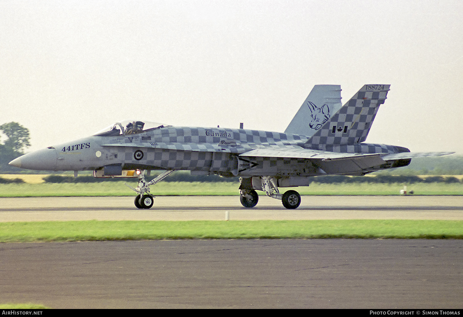Aircraft Photo of 188724 | McDonnell Douglas CF-188 Hornet | Canada - Air Force | AirHistory.net #560705